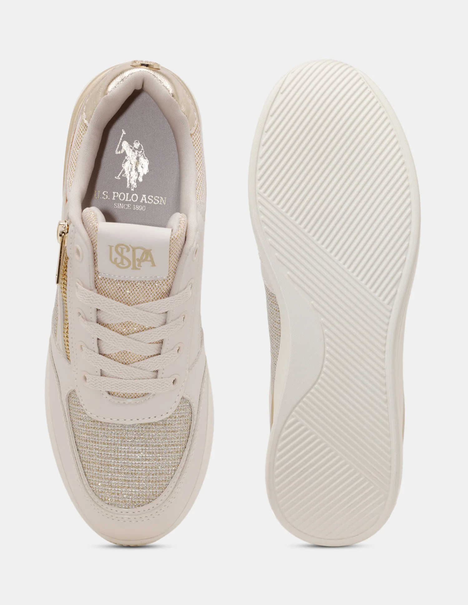 Women Liora Round Toe Textured Sneakers - Image 7