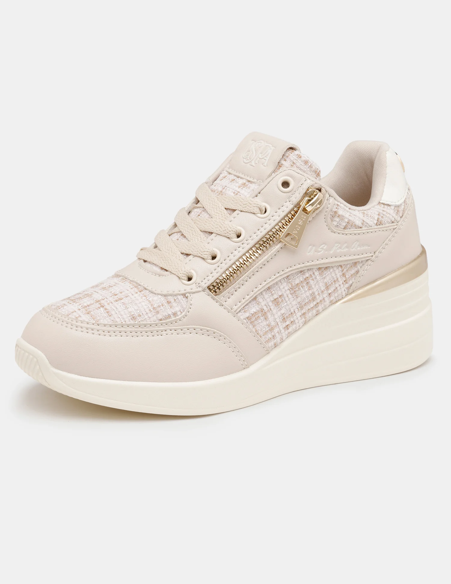 Women Liora Round Toe Textured Sneakers - Image 4