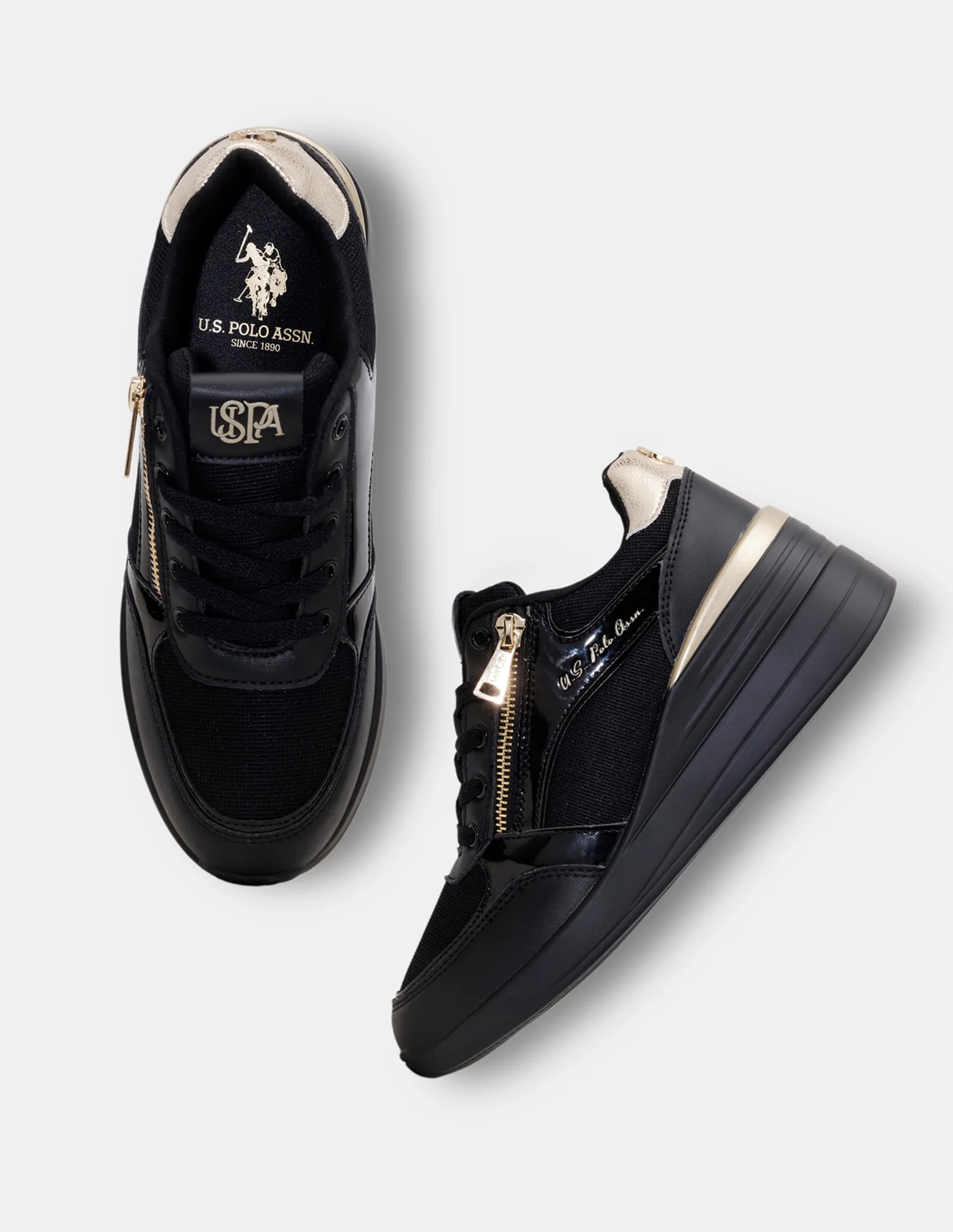 Women Liora Round Toe Textured Sneakers - Image 2