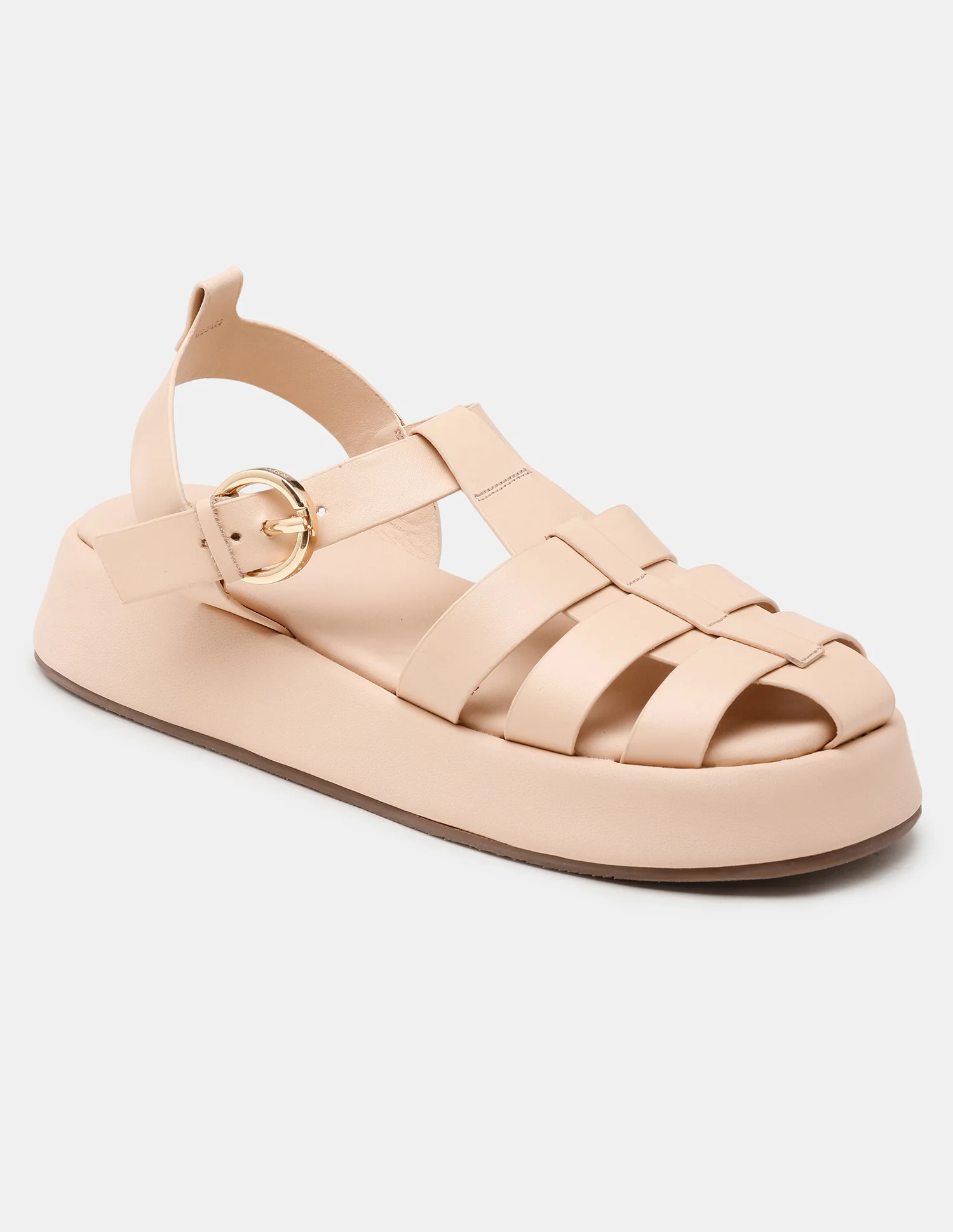 Women Multi Strap Nara Buckle Sandals - Image 3