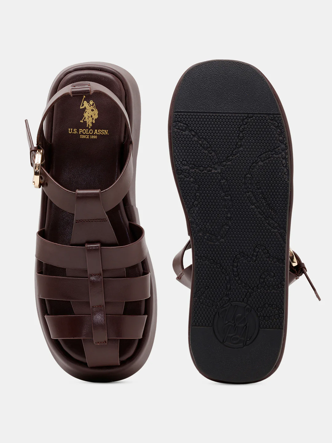 Women Multi Strap Nara Buckle Sandals - Image 7