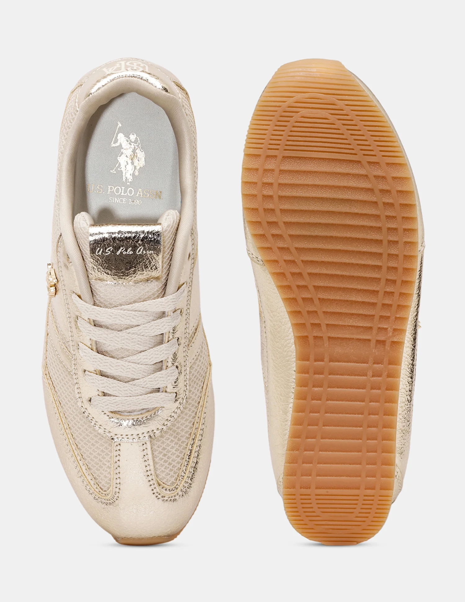 Women Reverie Textured Round Toe Sneakers - Image 7