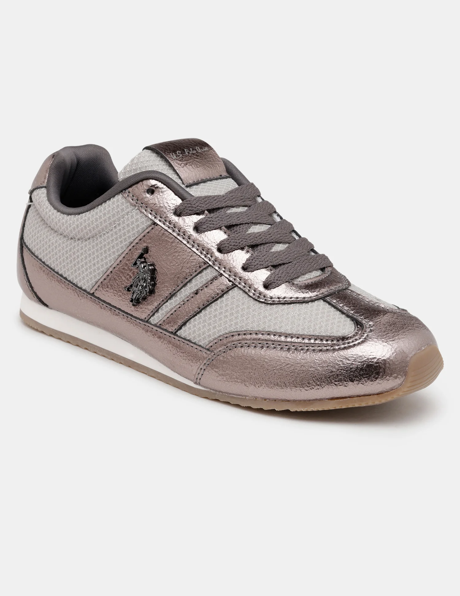 Women Reverie Textured Round Toe Sneakers - Image 2