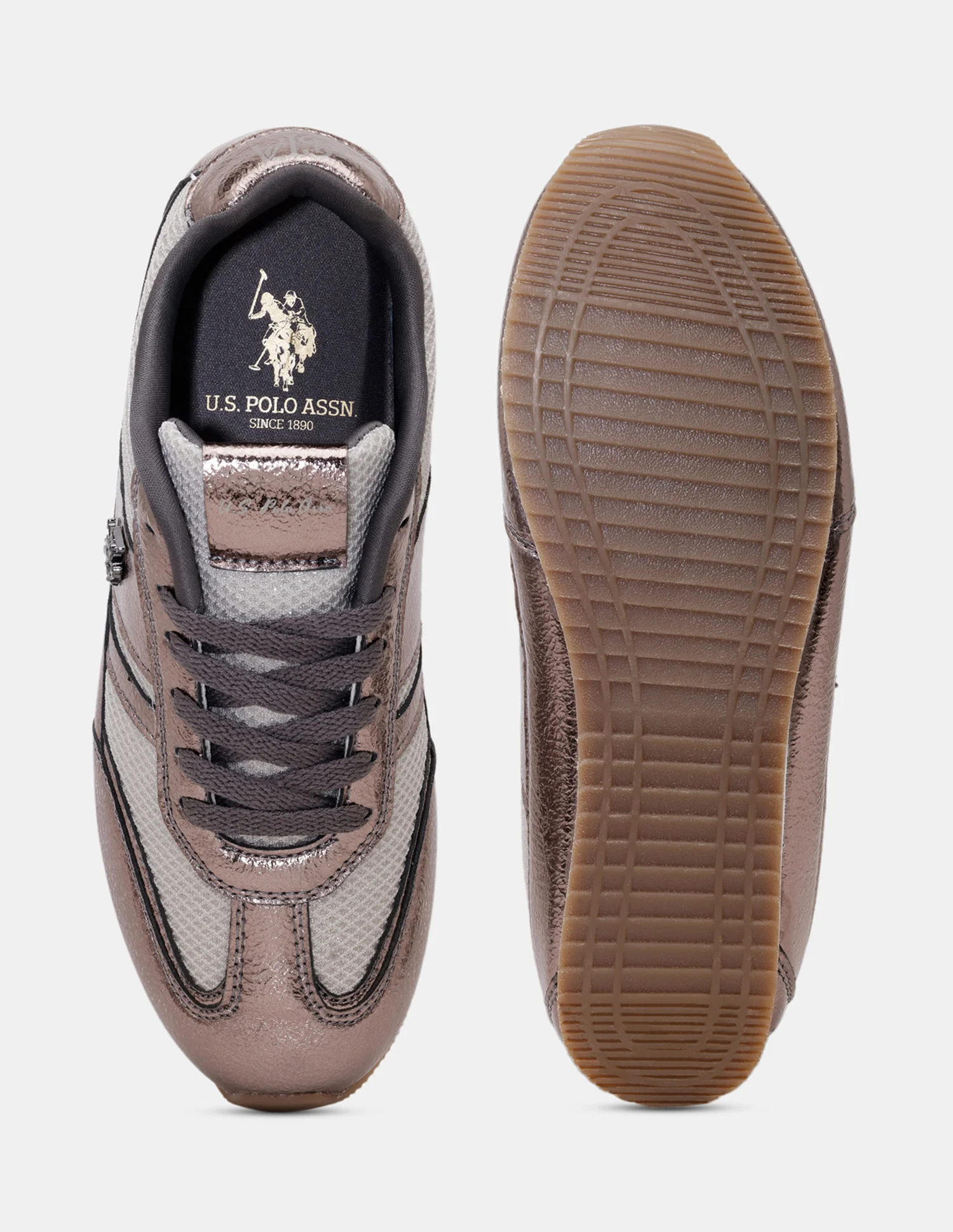 Women Reverie Textured Round Toe Sneakers - Image 7