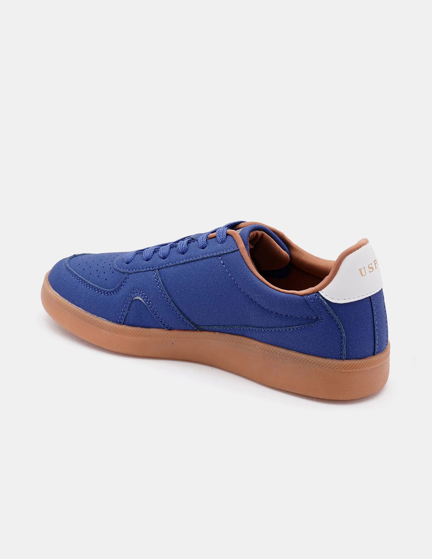 Women Round Toe Edda Striped Sneakers - Image 4