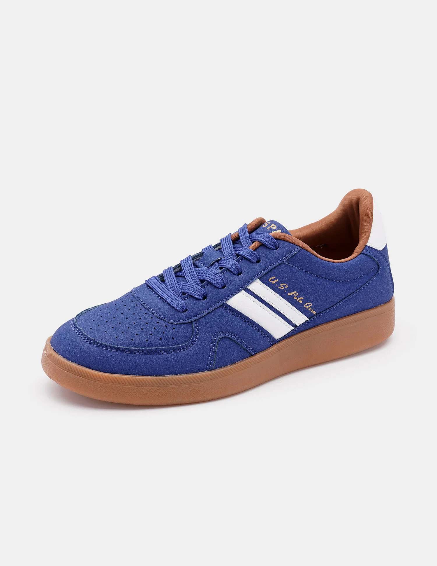 Women Round Toe Edda Striped Sneakers - Image 7