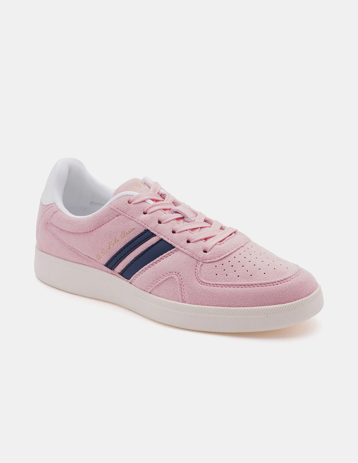 Women Round Toe Edda Striped Sneakers - Image 2