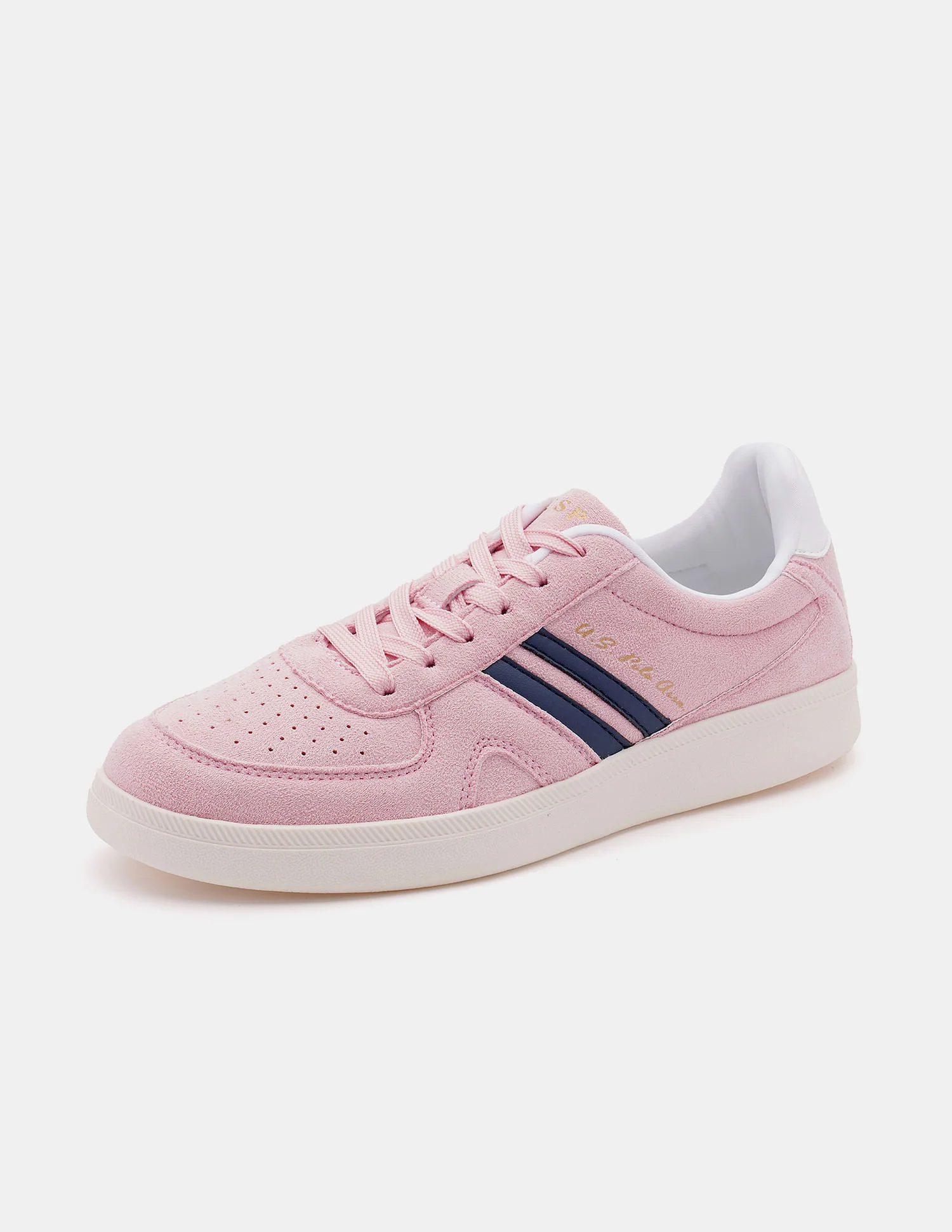 Women Round Toe Edda Striped Sneakers - Image 7