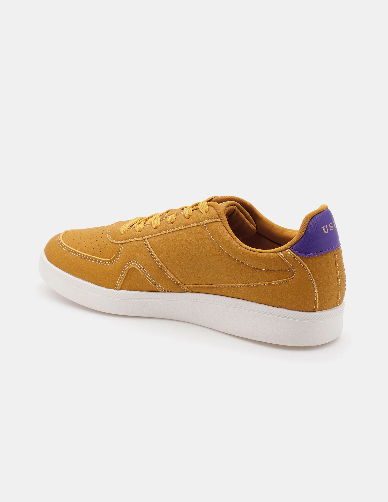 Women Round Toe Edda Striped Sneakers - Image 4