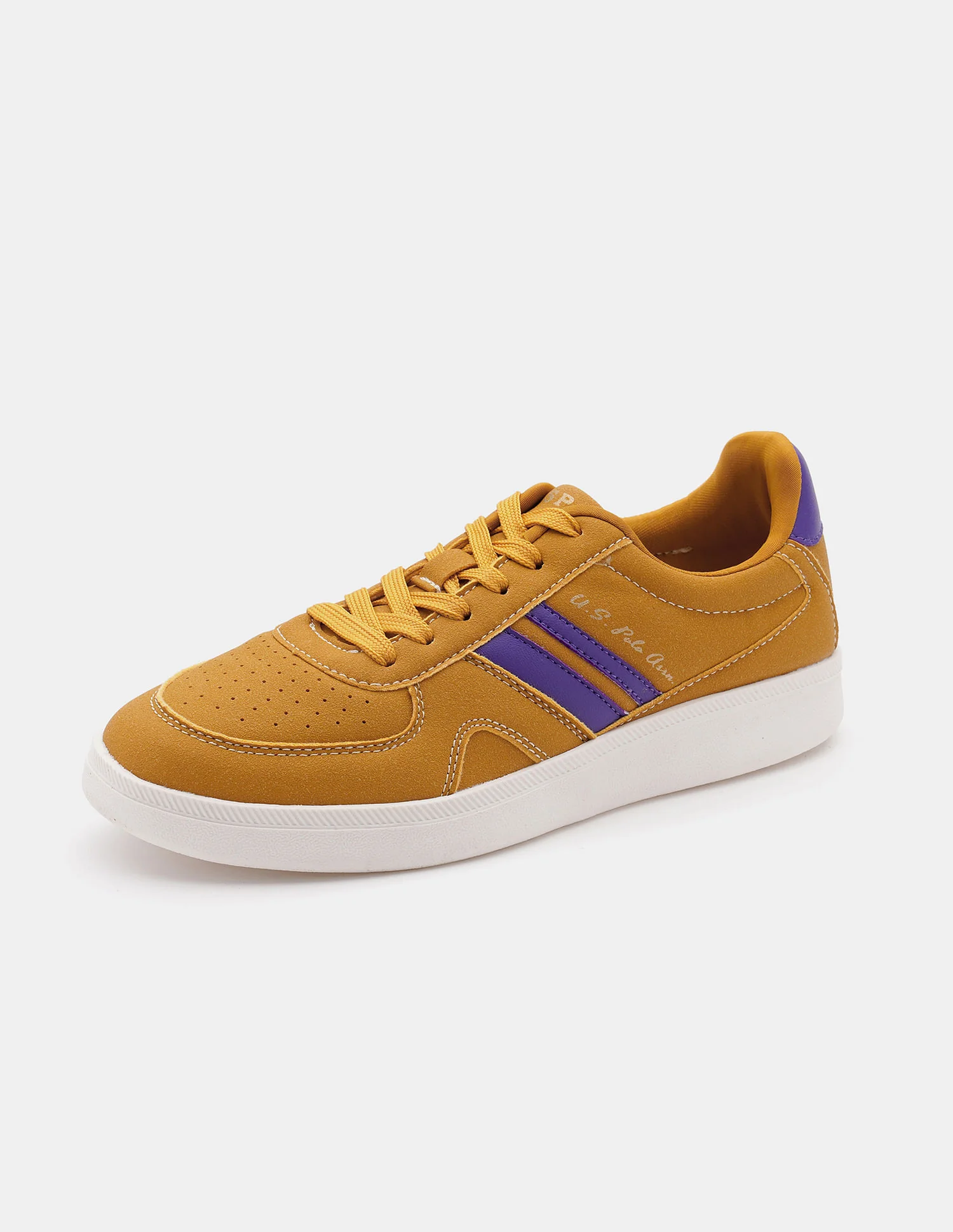 Women Round Toe Edda Striped Sneakers - Image 8