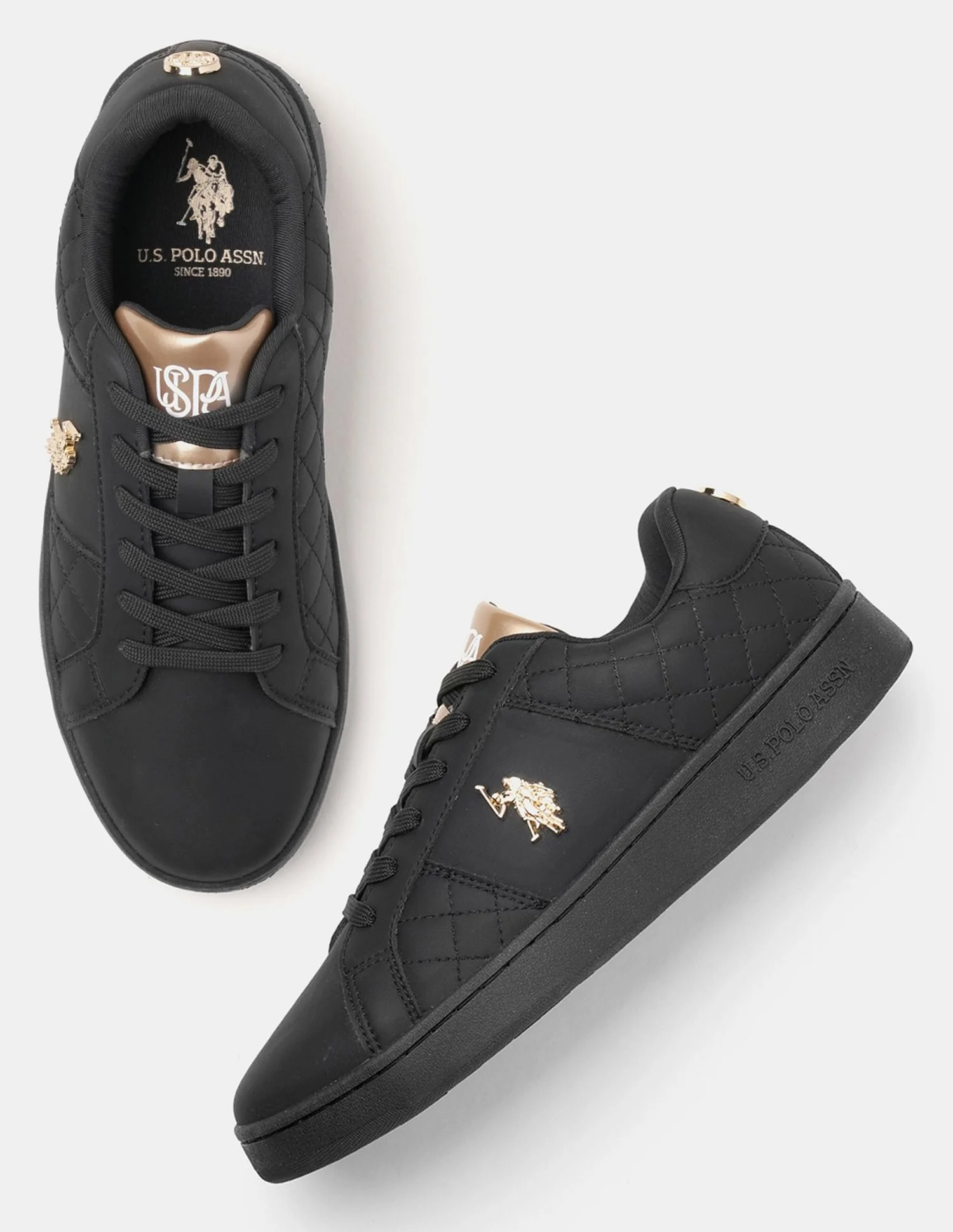 Women Simone 3.0 Metallic Logo Sneakers - Image 3