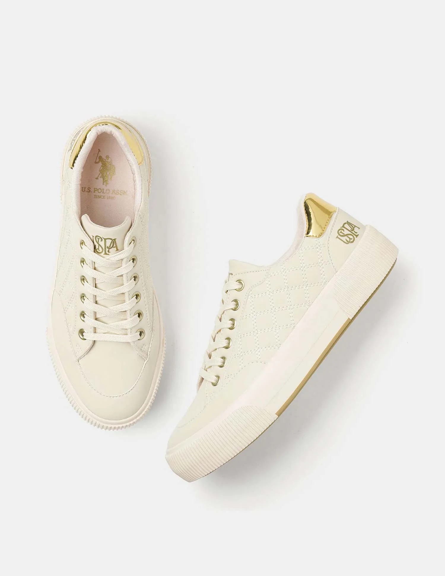 Women Textured Elsa 2.0 Metallic Sneakers