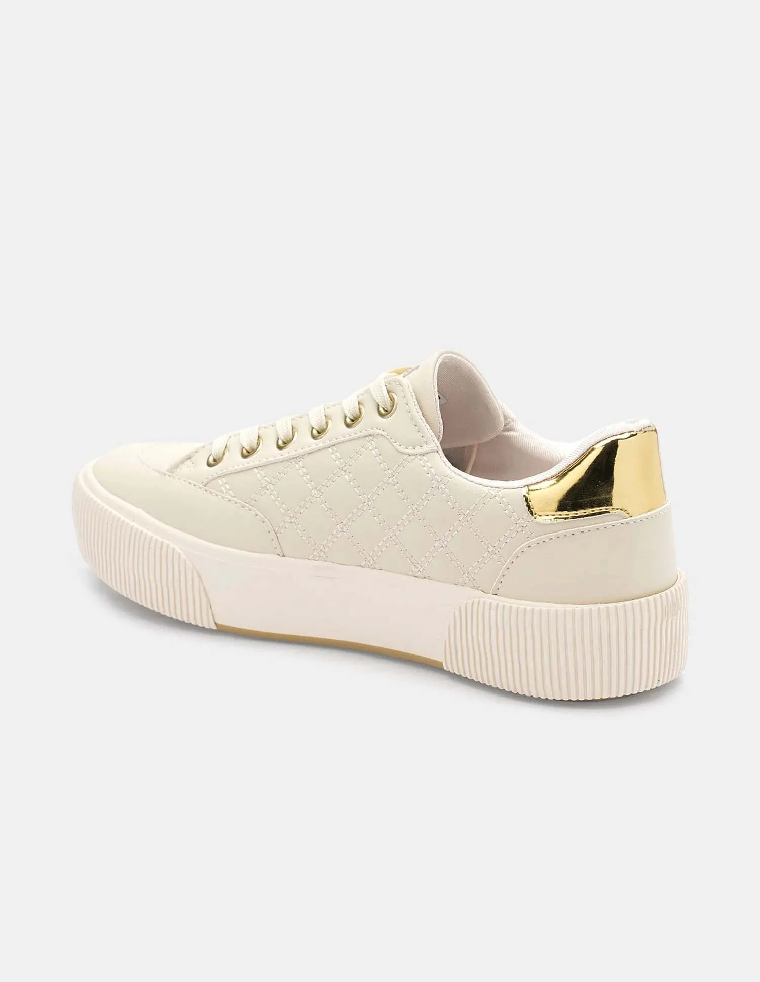 Women Textured Elsa 2.0 Metallic Sneakers - Image 2