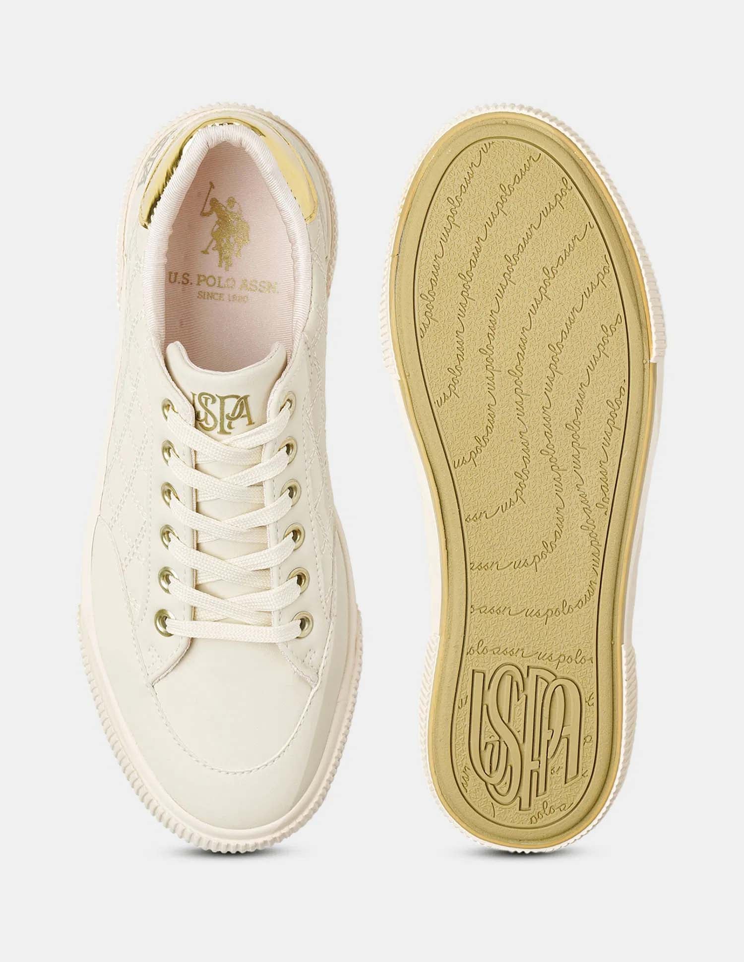 Women Textured Elsa 2.0 Metallic Sneakers - Image 4