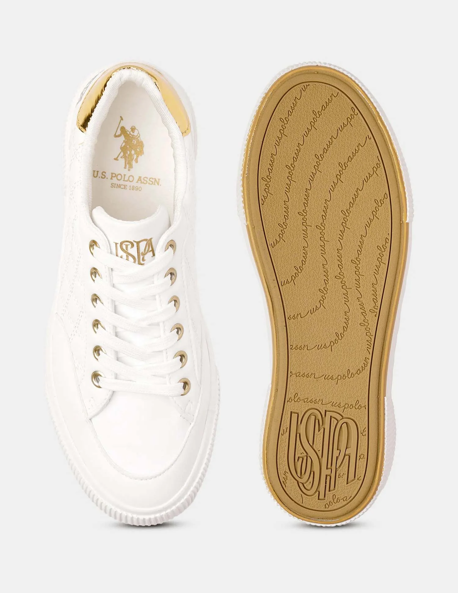 Women Textured Elsa 2.0 Metallic Sneakers - Image 4