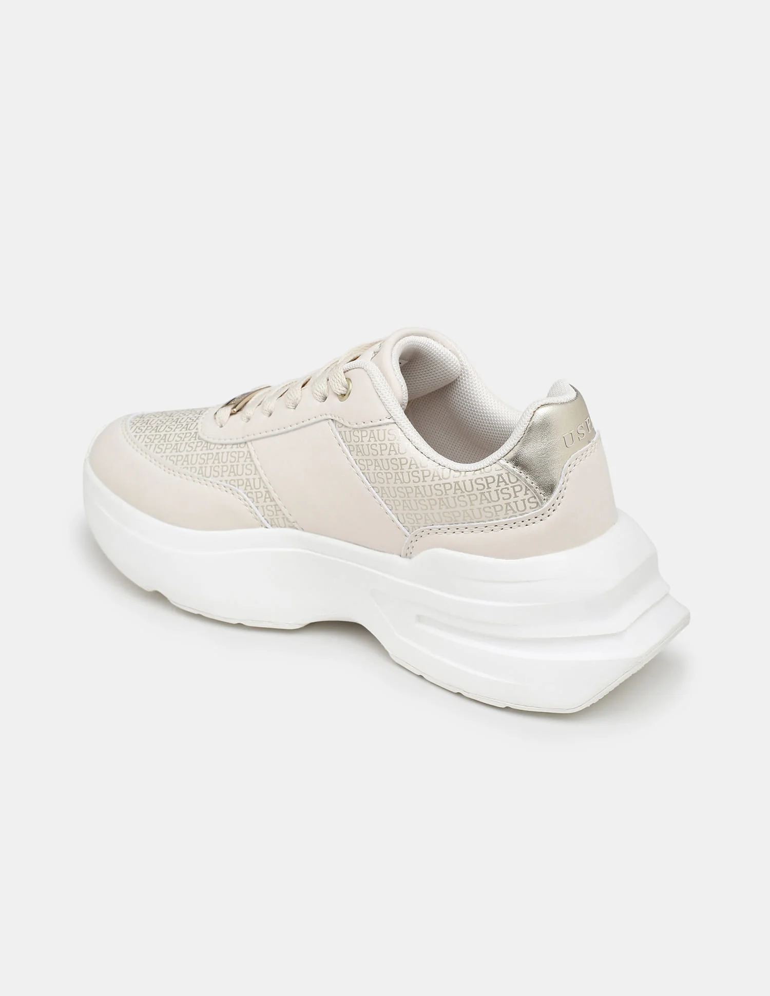 Women Thea Metallic Brand Printed Sneakers - Image 3