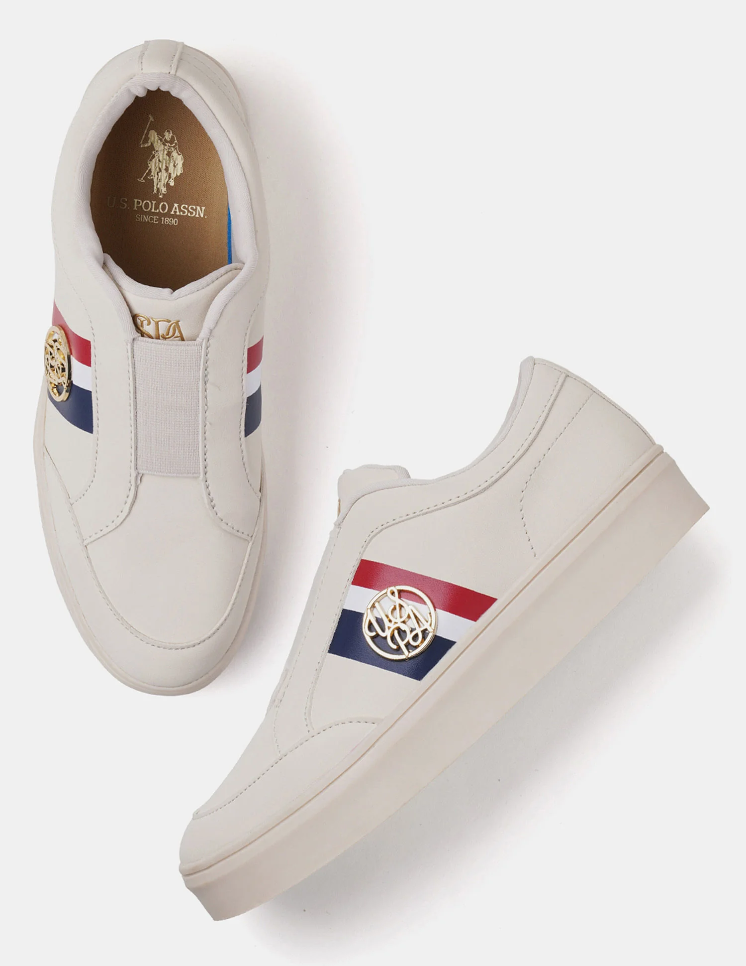 Women Tiziana Striped Sneakers - Image 3