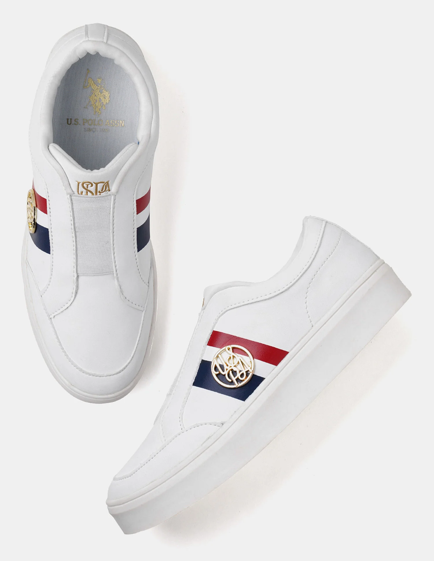 Women Tiziana Striped Sneakers - Image 3