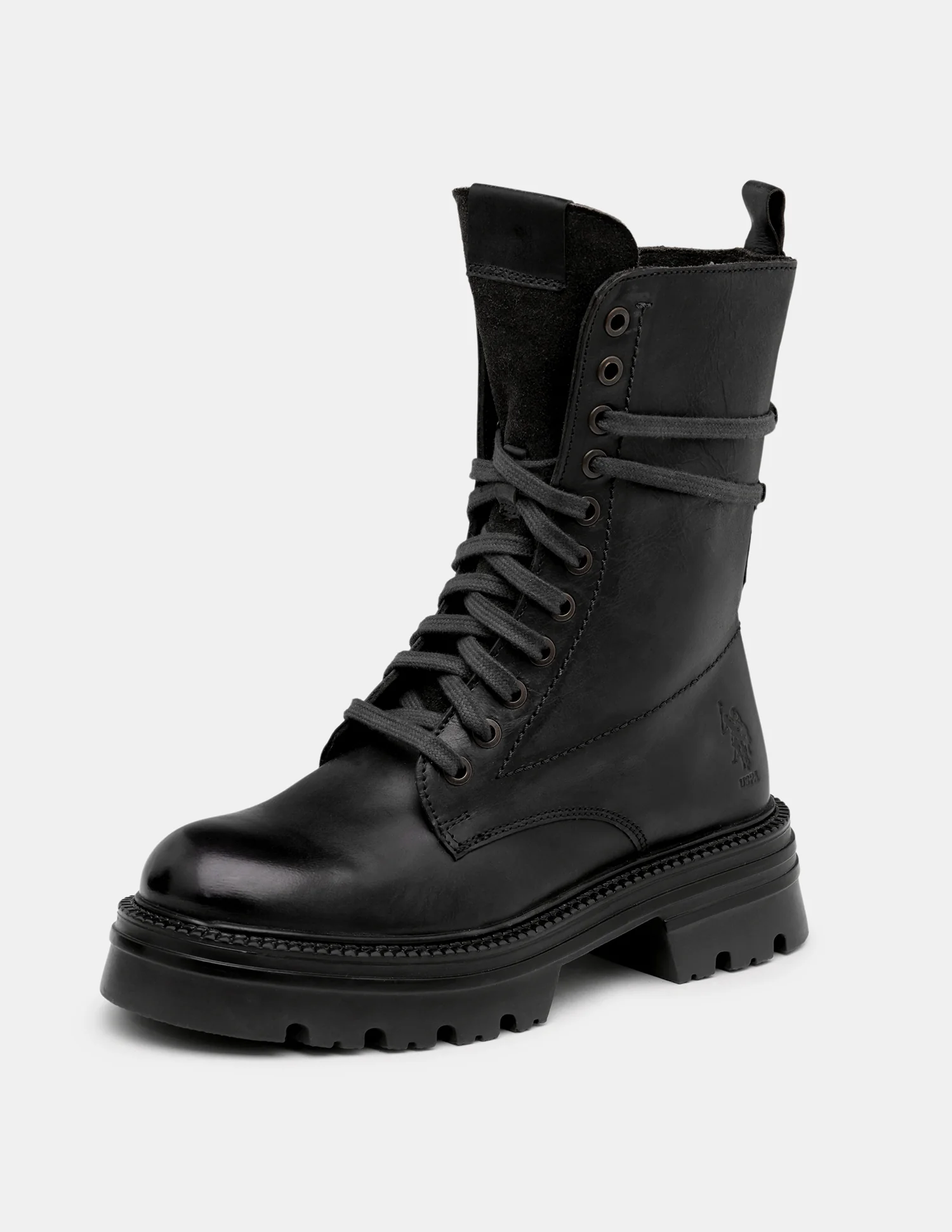 Women Virelle Leather Lace Ups Boots - Image 4