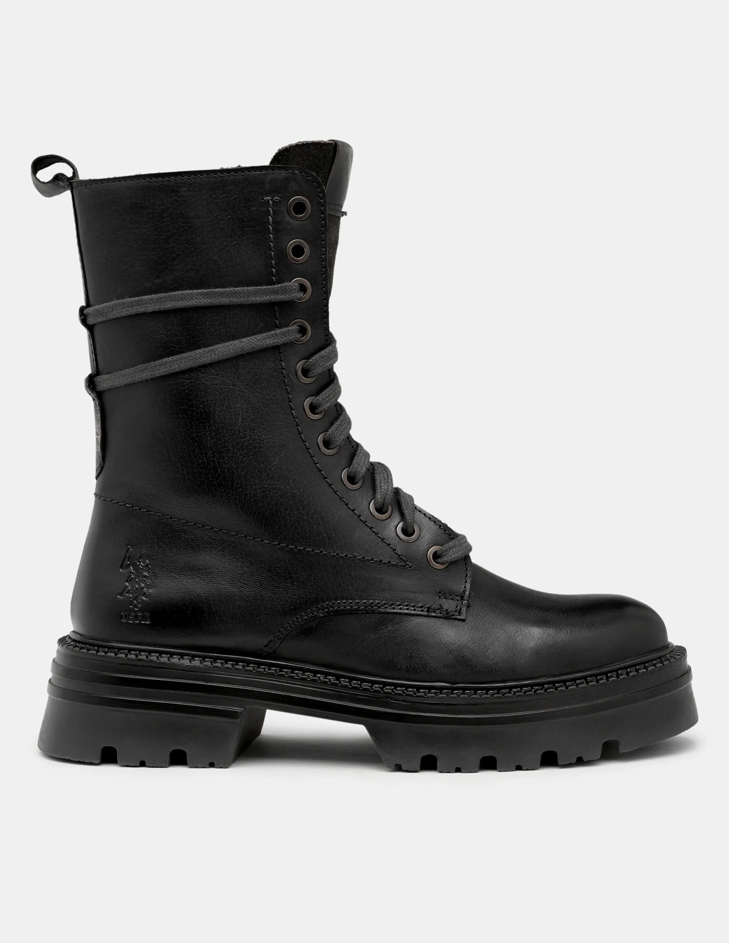 Women Virelle Leather Lace Ups Boots - Image 6