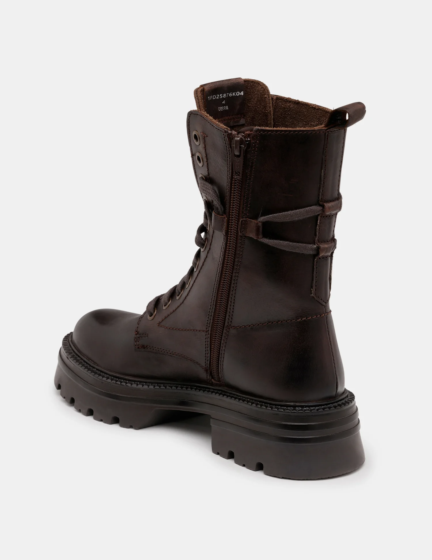 Women Virelle Leather Lace Ups Boots - Image 3
