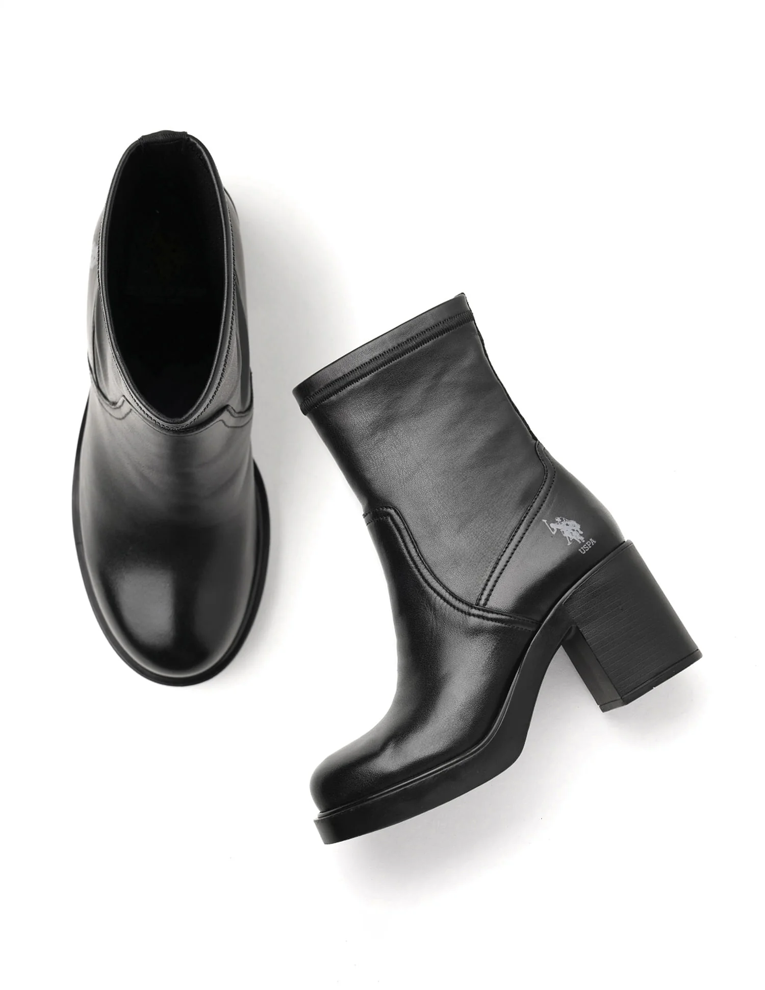 Women Vittoria Leather Ankle Boots - Image 2