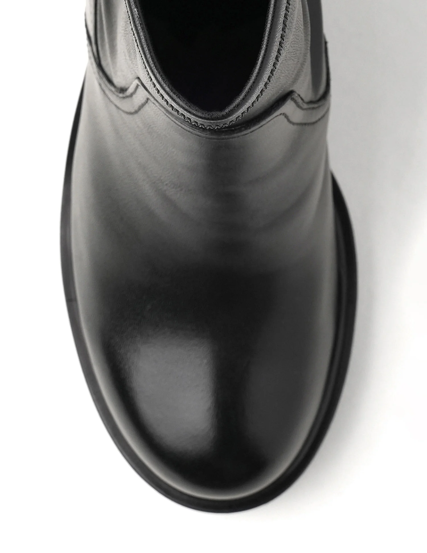 Women Vittoria Leather Ankle Boots - Image 9
