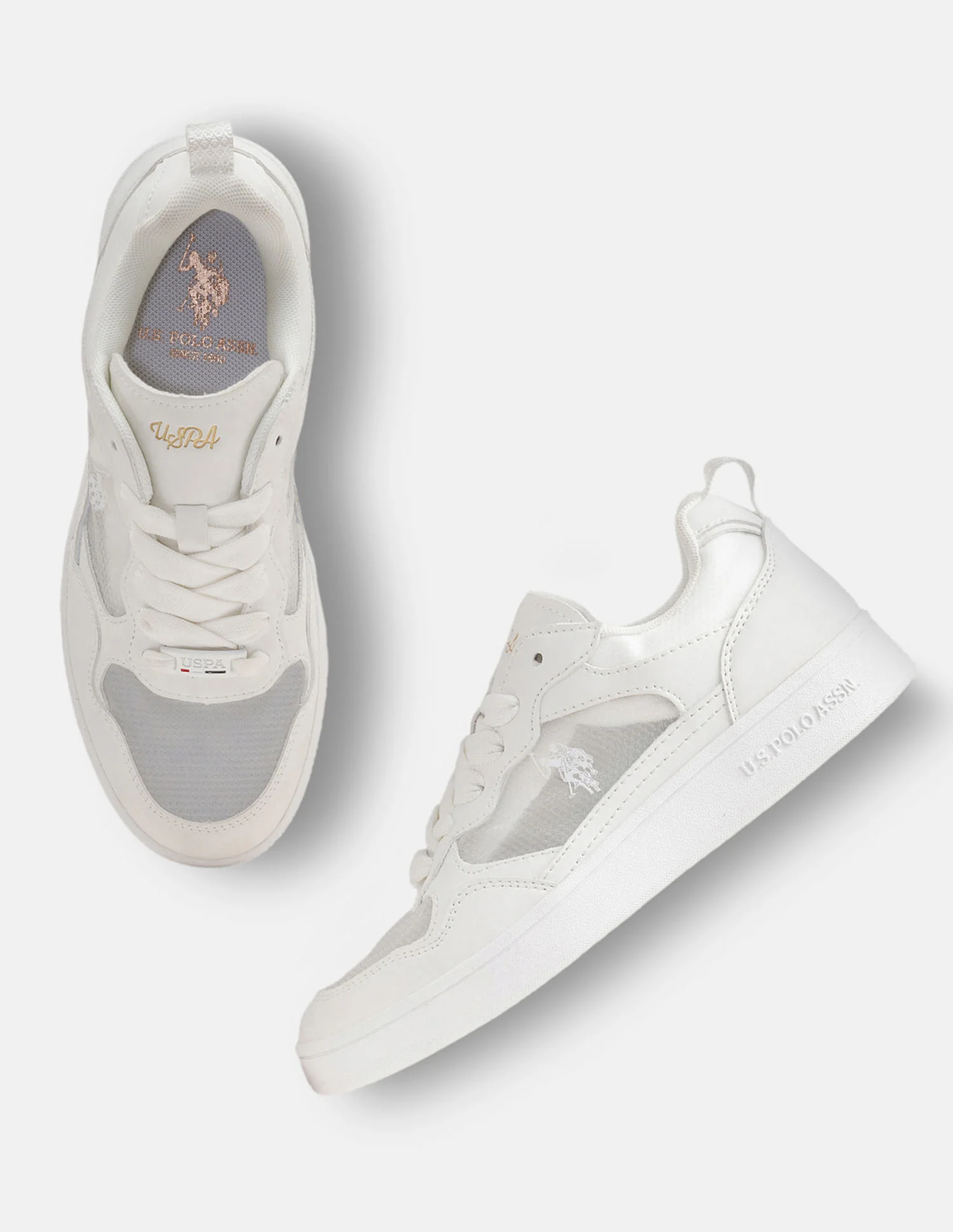 Women Zira Round Toe Mesh Sneakers - Image 3