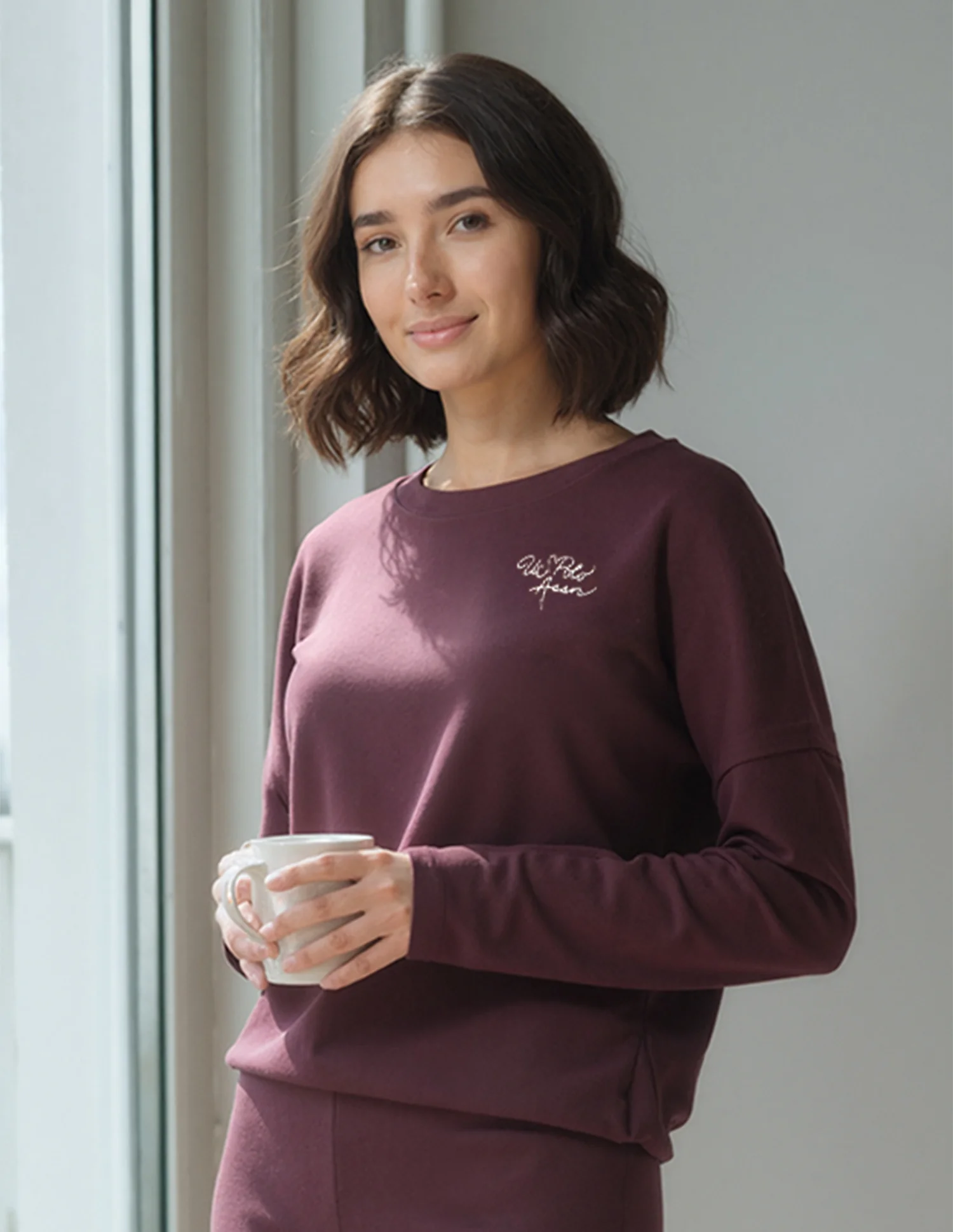 The Everyday Boat Neck Relaxed Fit Lounge T-Shirt