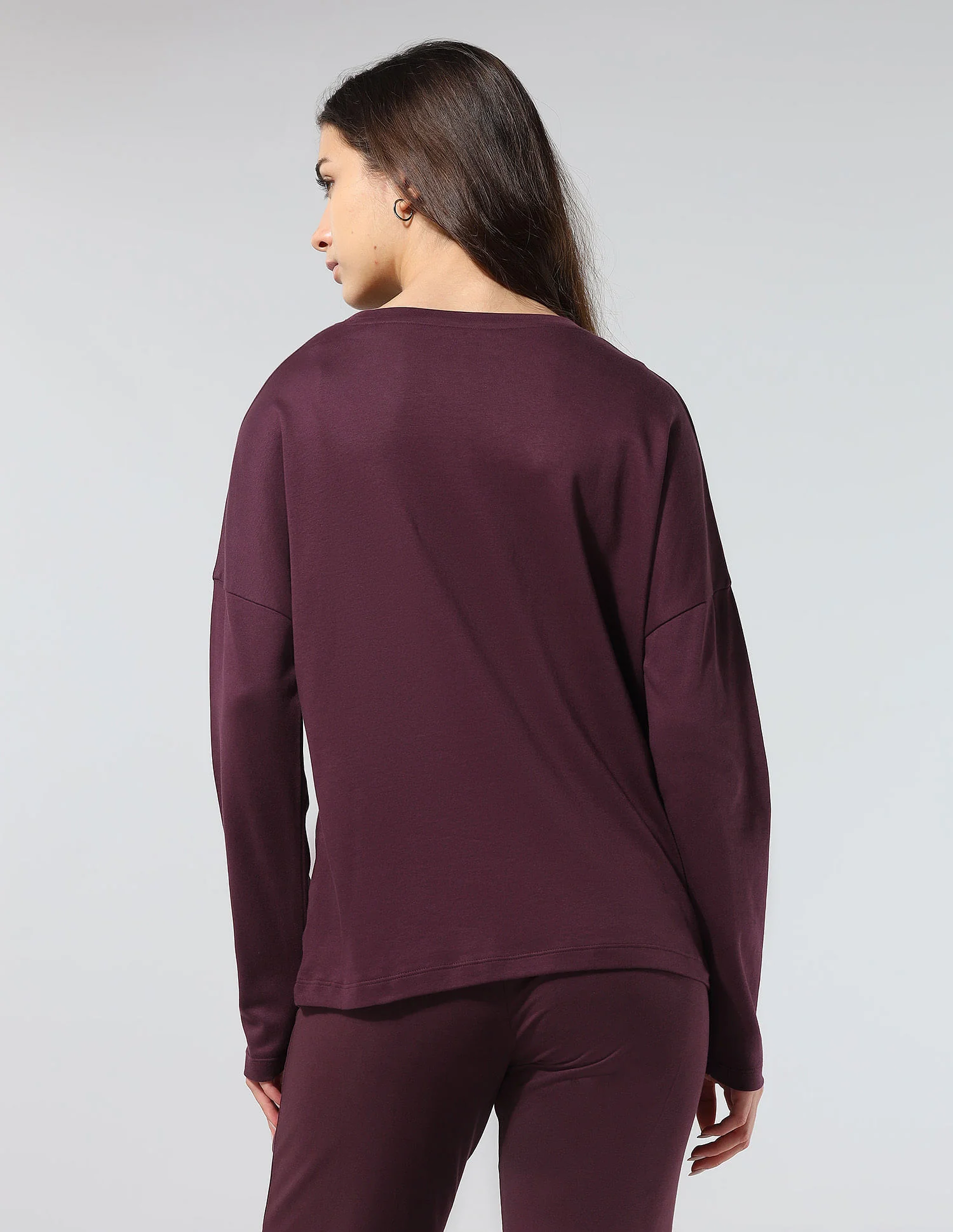 The Everyday Boat Neck Relaxed Fit Lounge T-Shirt - Image 5