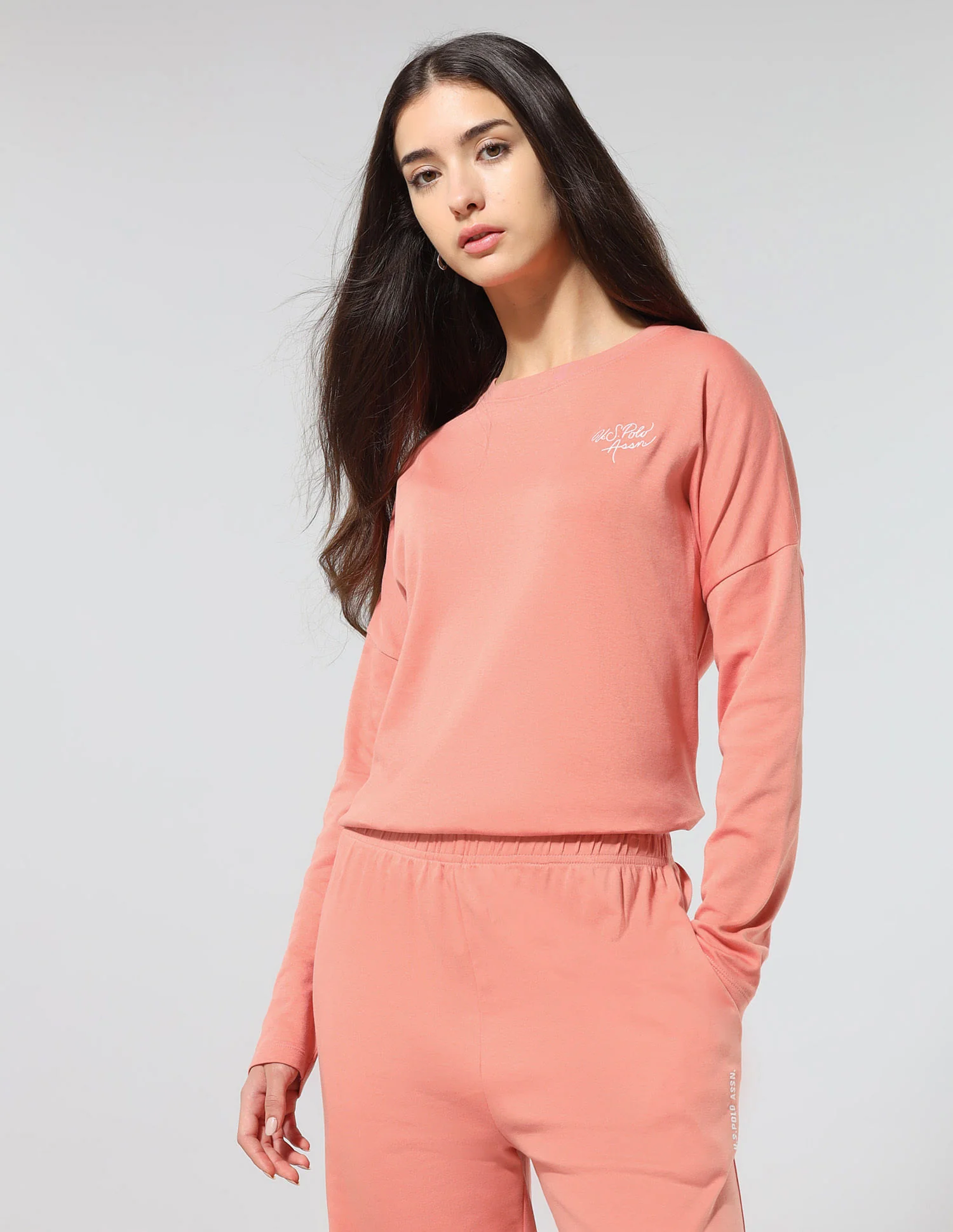On The Go Boat Neck Relaxed Fit Lounge T-Shirt - Image 5