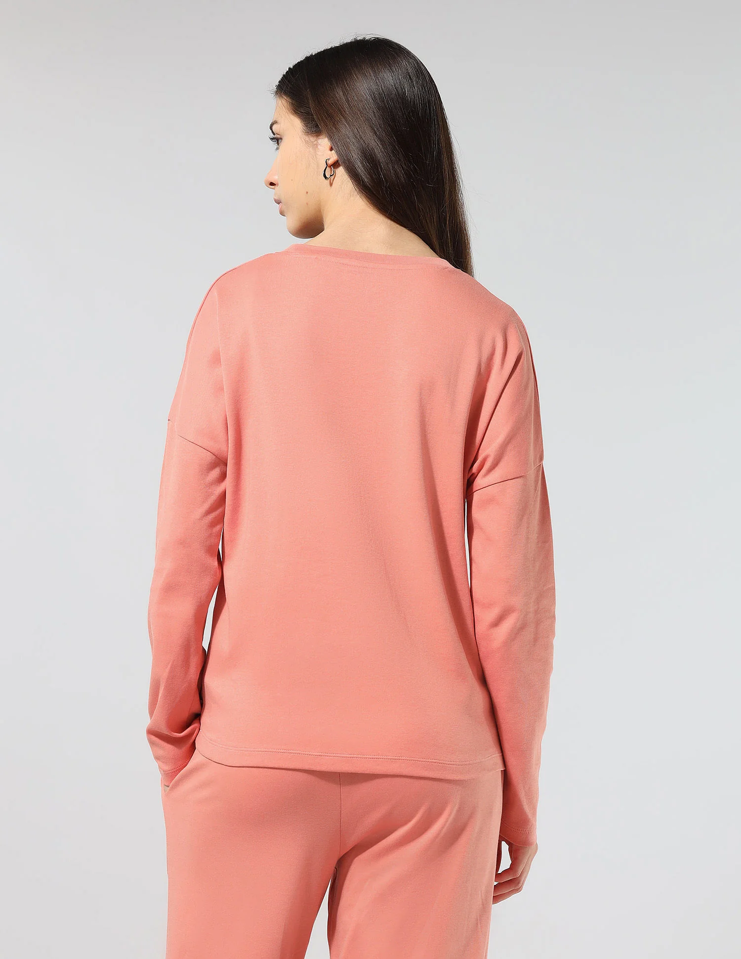 On The Go Boat Neck Relaxed Fit Lounge T-Shirt - Image 6