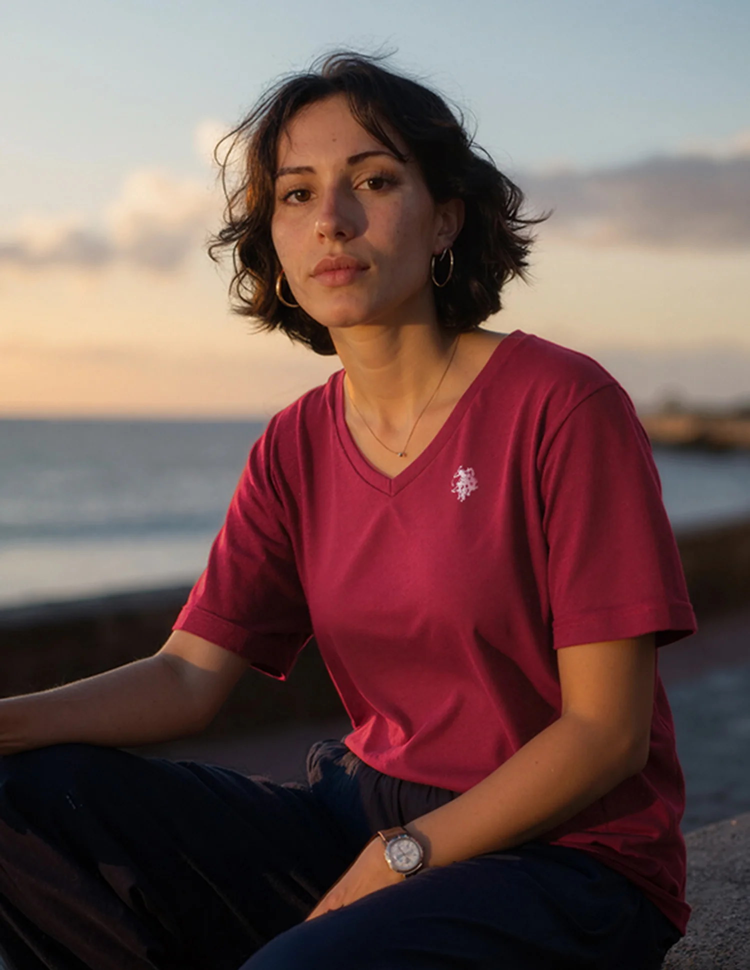The Everyday Boxy Fit Solid Lounge T-Shirt