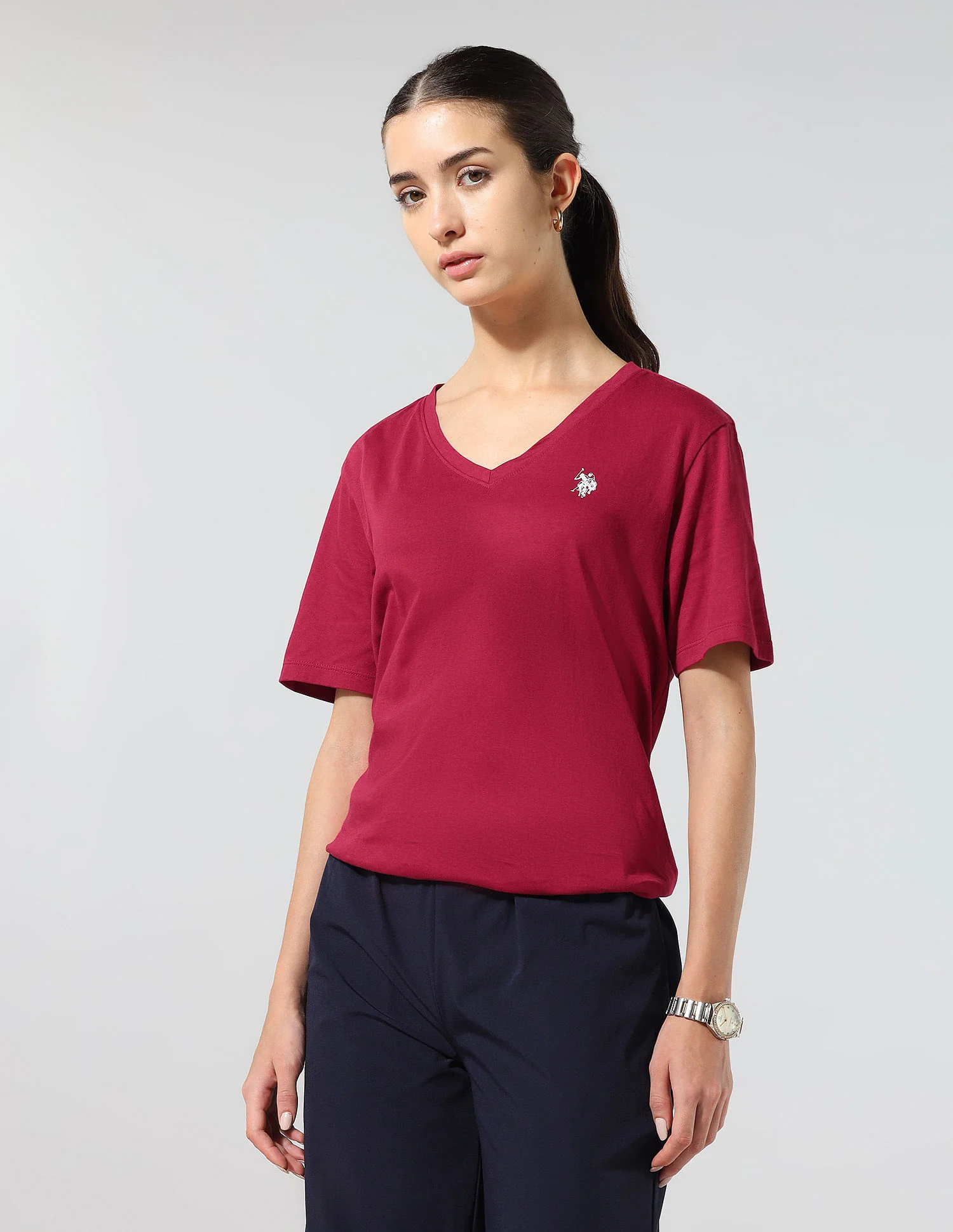 The Everyday Boxy Fit Solid Lounge T-Shirt - Image 5