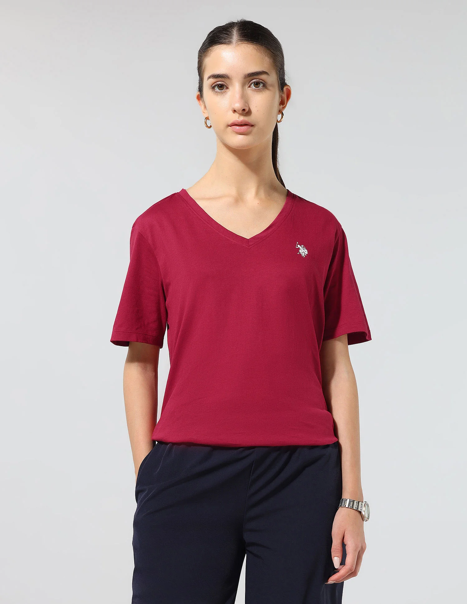 The Everyday Boxy Fit Solid Lounge T-Shirt - Image 7
