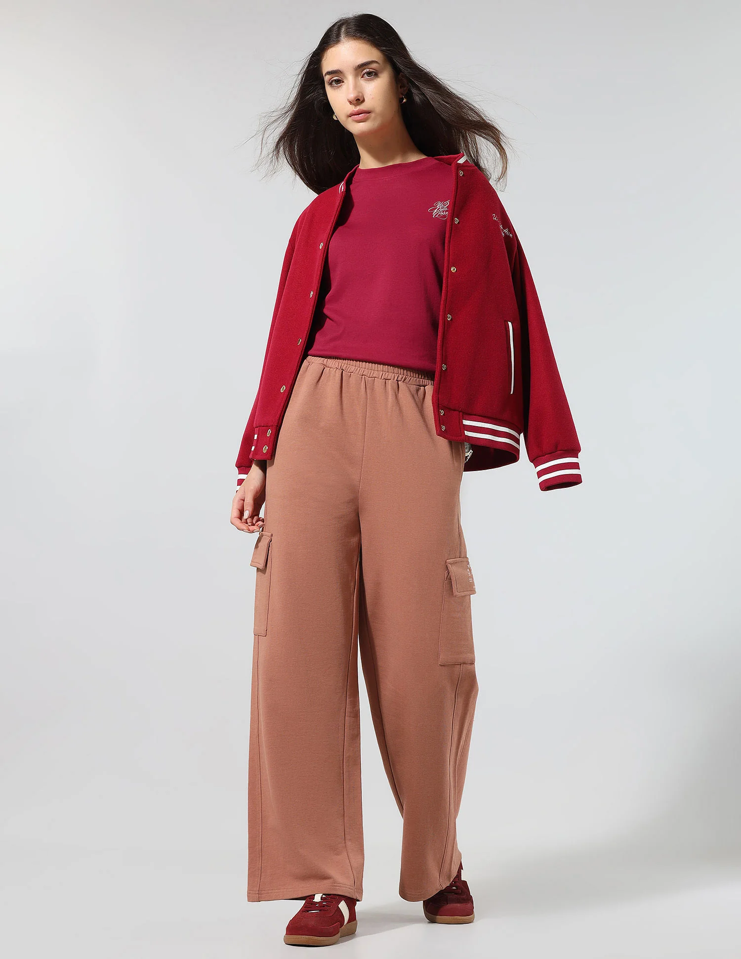 On The Go Boxy Fit Solid Lounge T-Shirt - Image 3