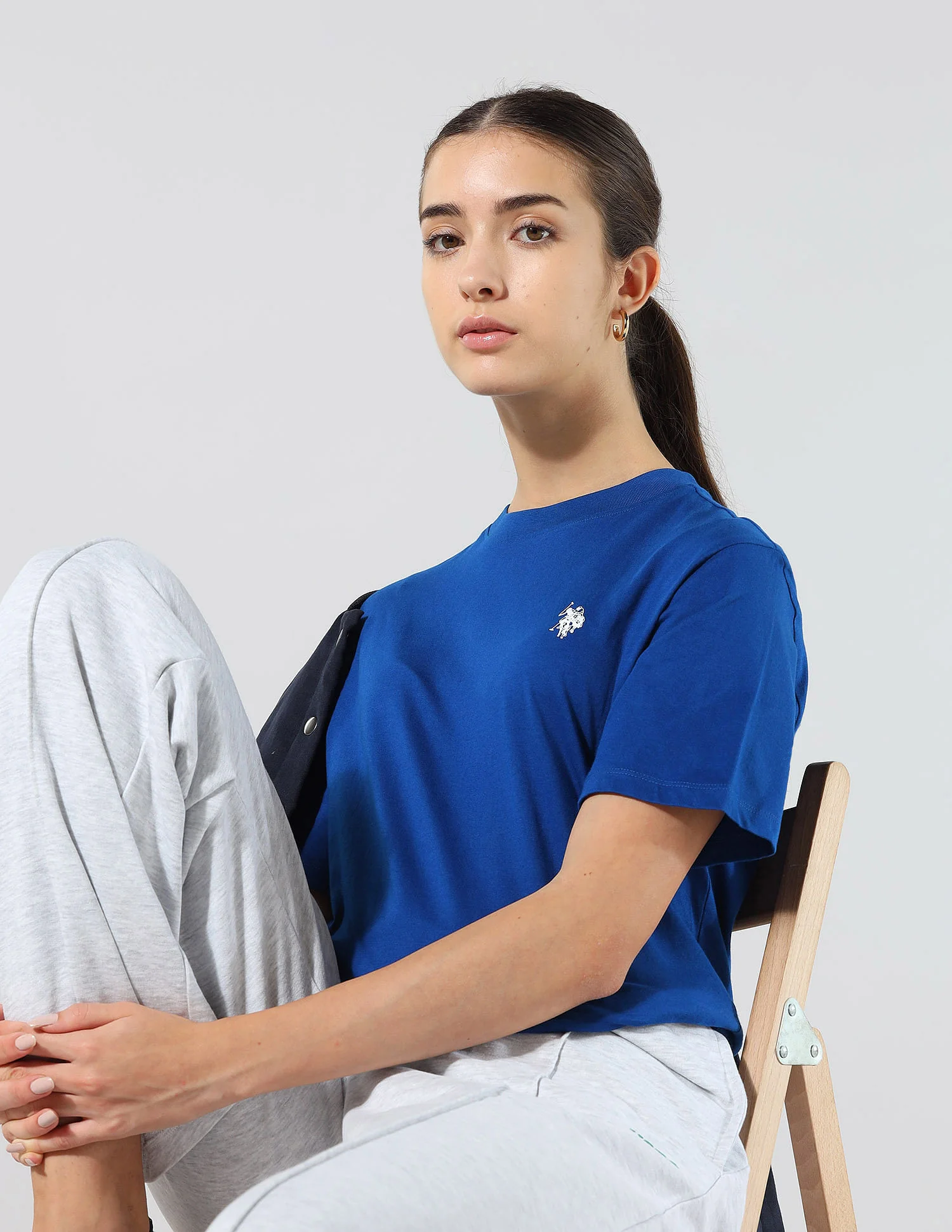 On The Go Boxy Fit Solid Lounge T-Shirt - Image 4