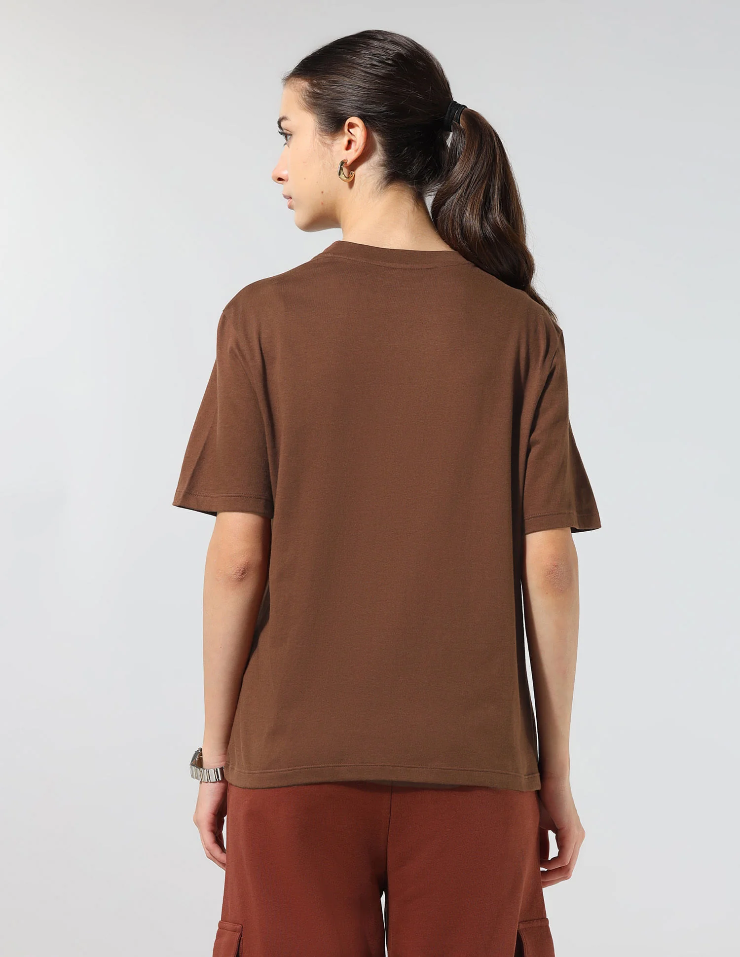 The Everyday Boxy Fit Solid Lounge T-Shirt - Image 5