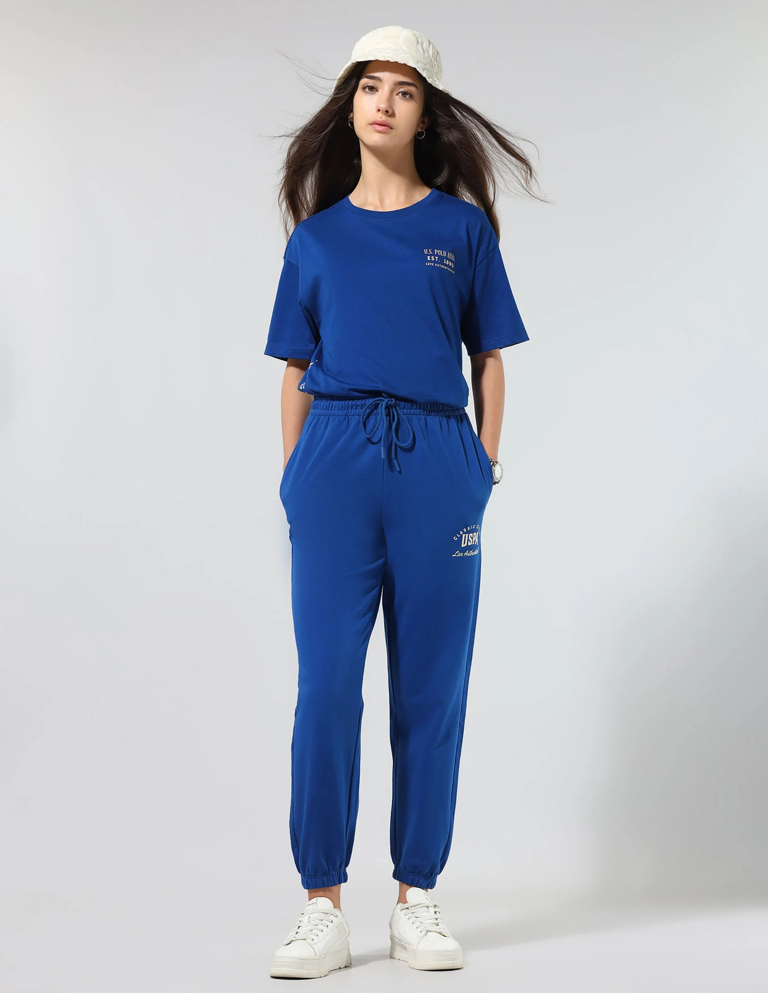 The Transit Ready Boyfriend Fit Brand Printed Lounge T-Shirt - Image 3