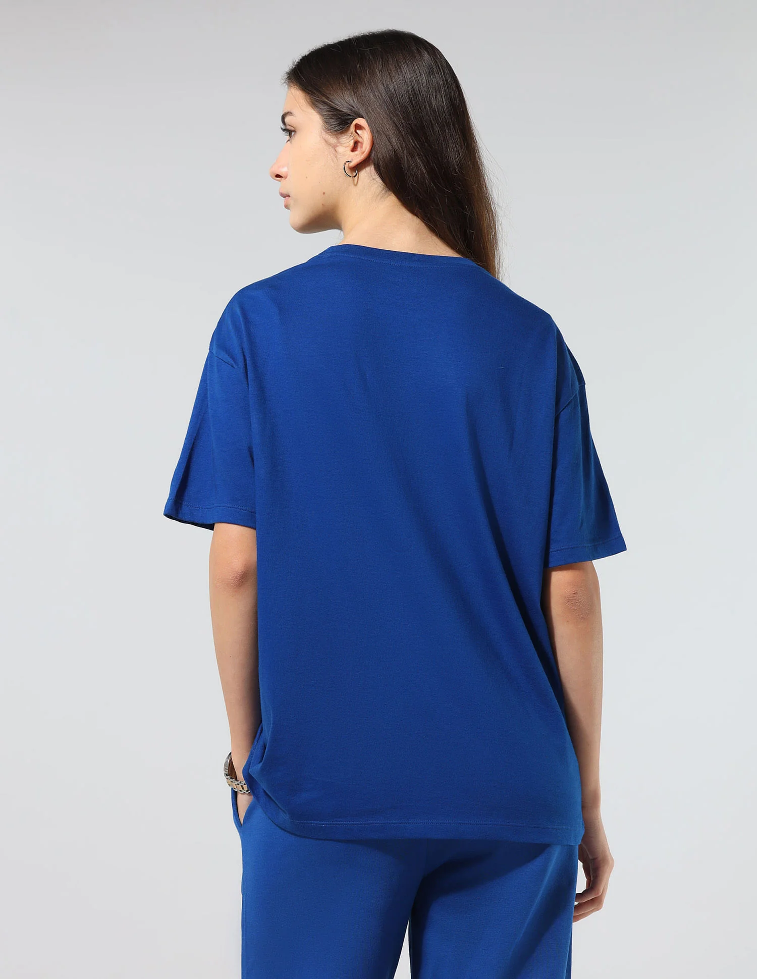 The Transit Ready Boyfriend Fit Brand Printed Lounge T-Shirt - Image 5