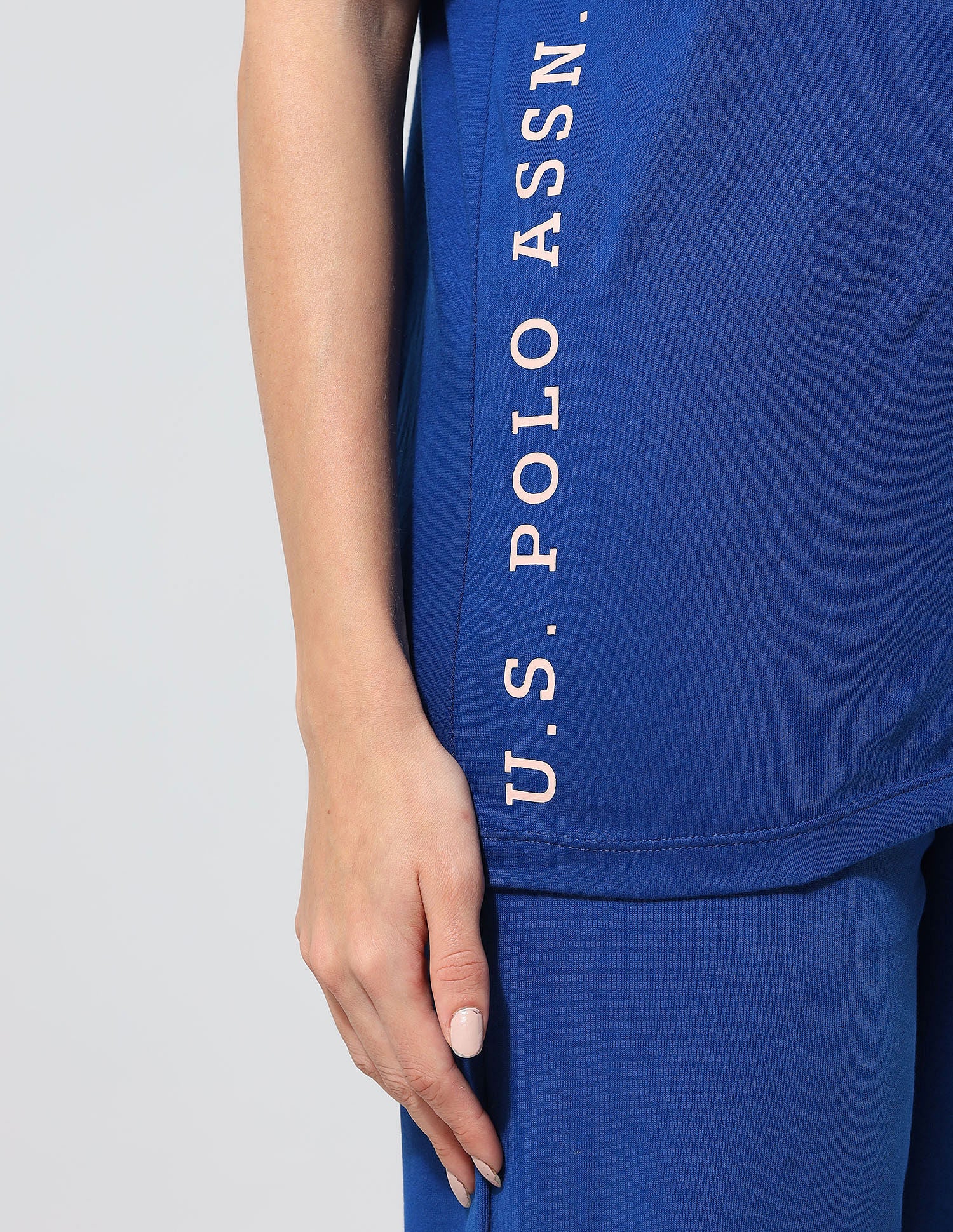 The Transit Ready Boyfriend Fit Brand Printed Lounge T-Shirt - Image 8