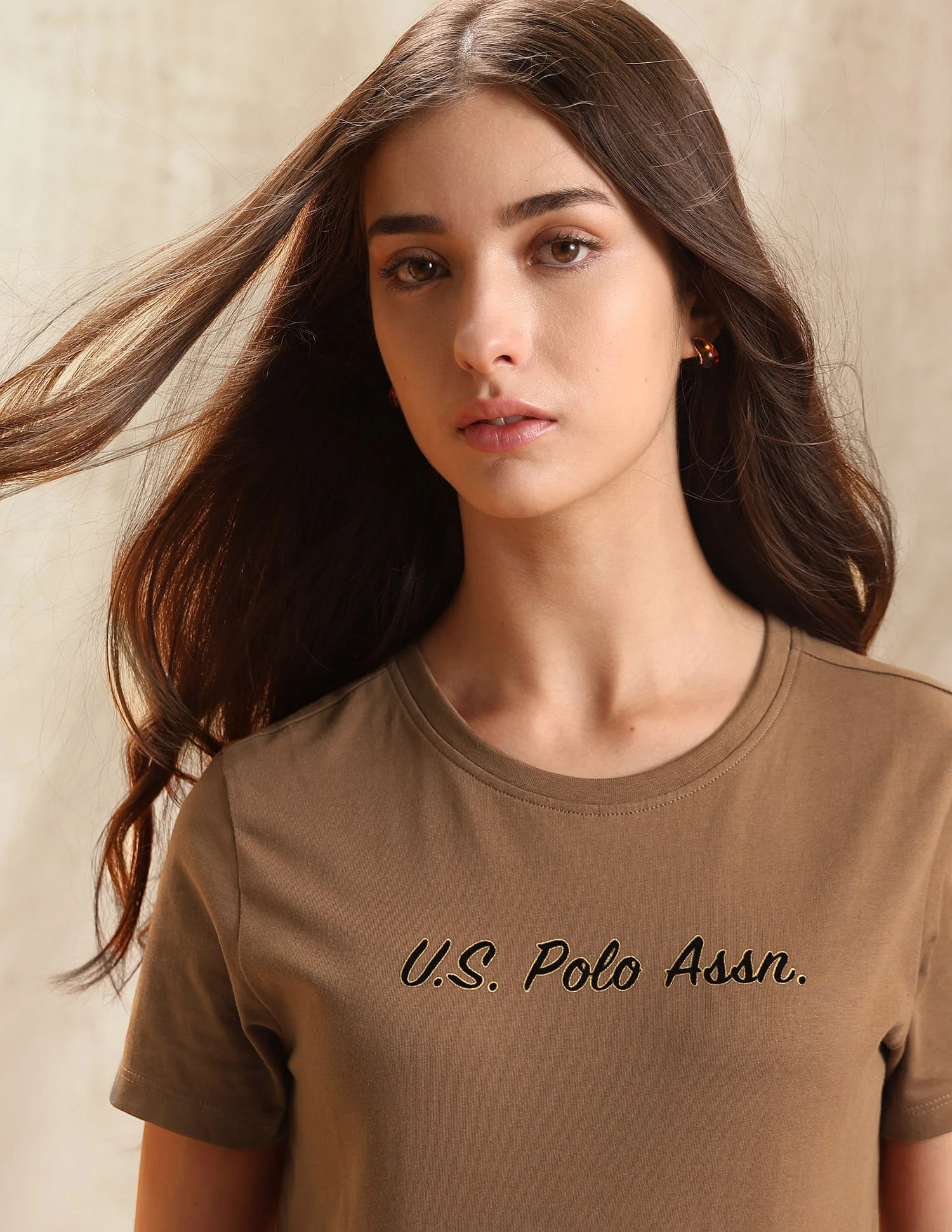 Brand Printed Regular Fit T-Shirt - Image 7