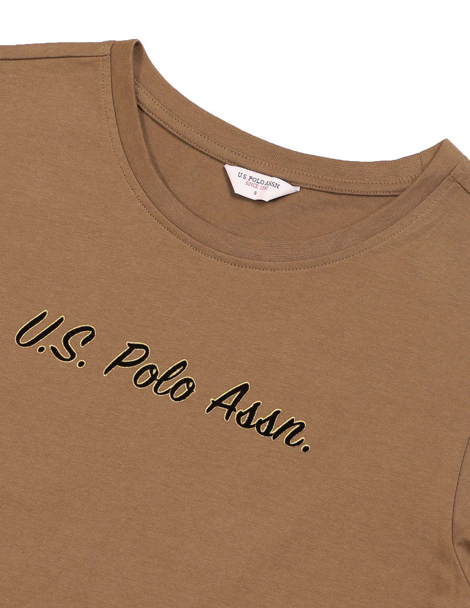 Brand Printed Regular Fit T-Shirt - Image 8