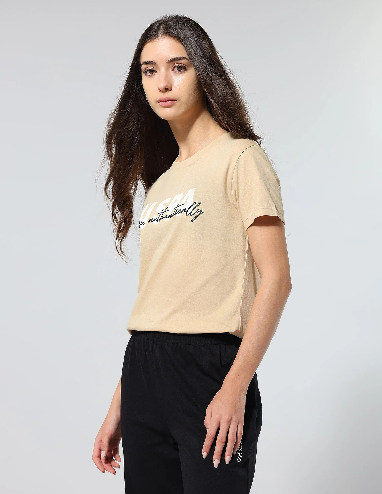 On The Go Regular Fit Brand Printed Lounge T-Shirt - Image 5