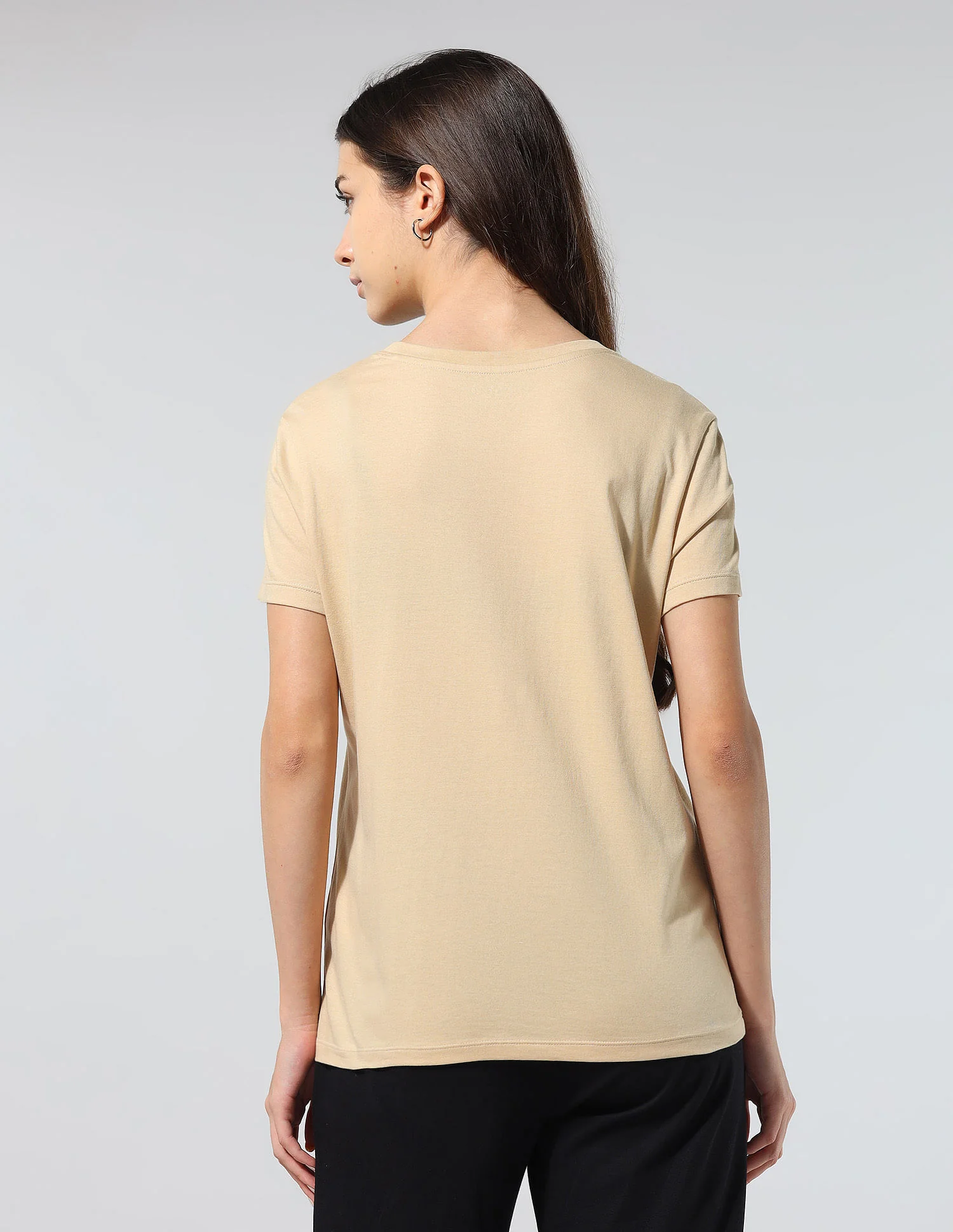 On The Go Regular Fit Brand Printed Lounge T-Shirt - Image 6