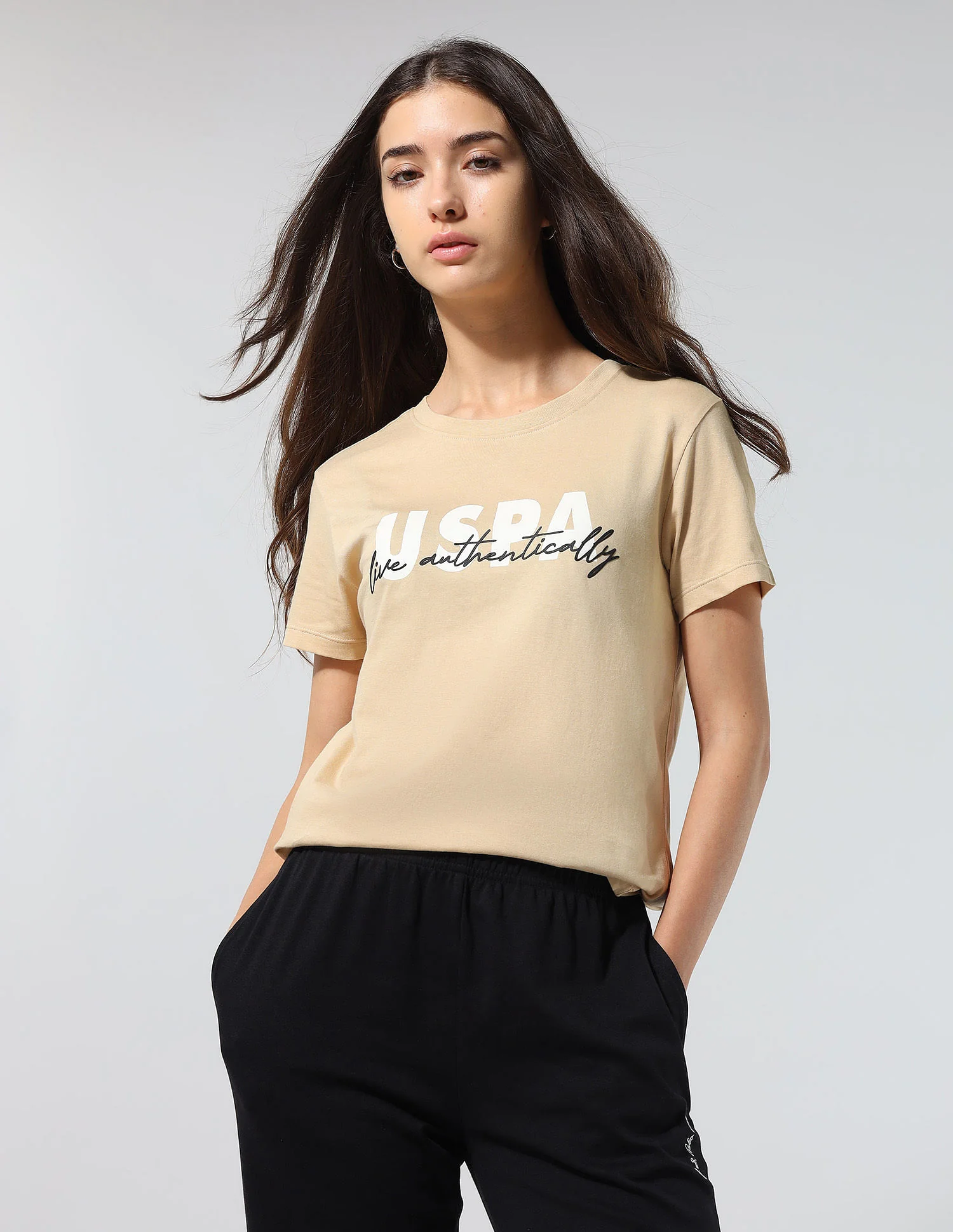 On The Go Regular Fit Brand Printed Lounge T-Shirt - Image 7