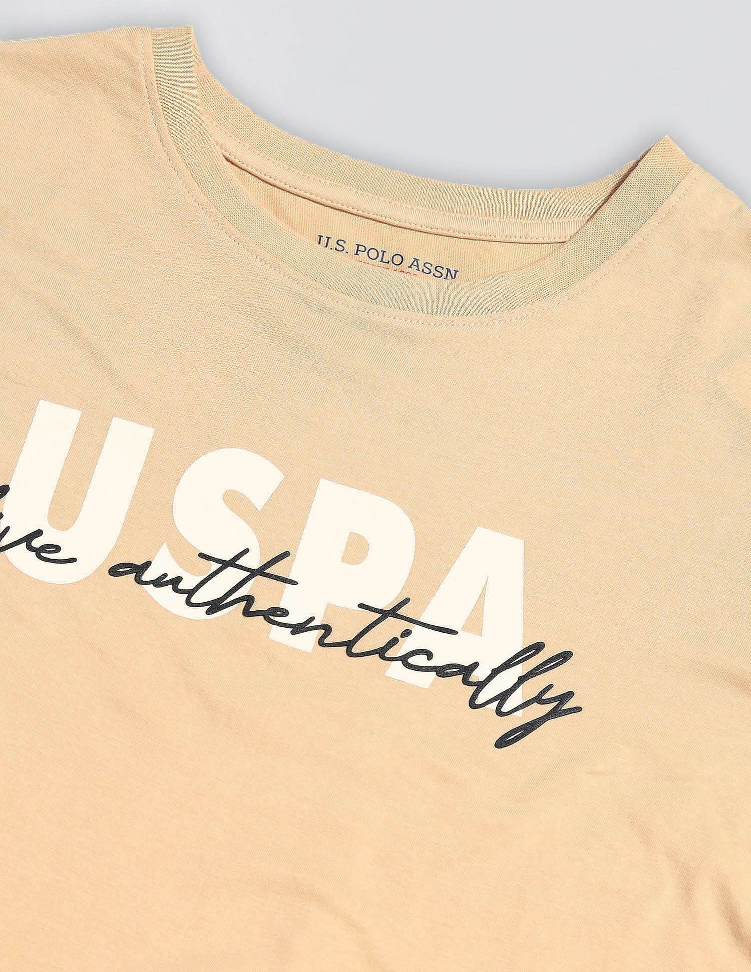On The Go Regular Fit Brand Printed Lounge T-Shirt - Image 9