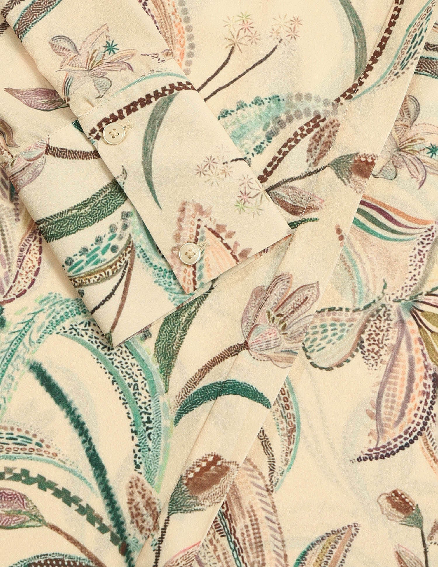 Regular Fit Floral Printed Shirt - Image 9