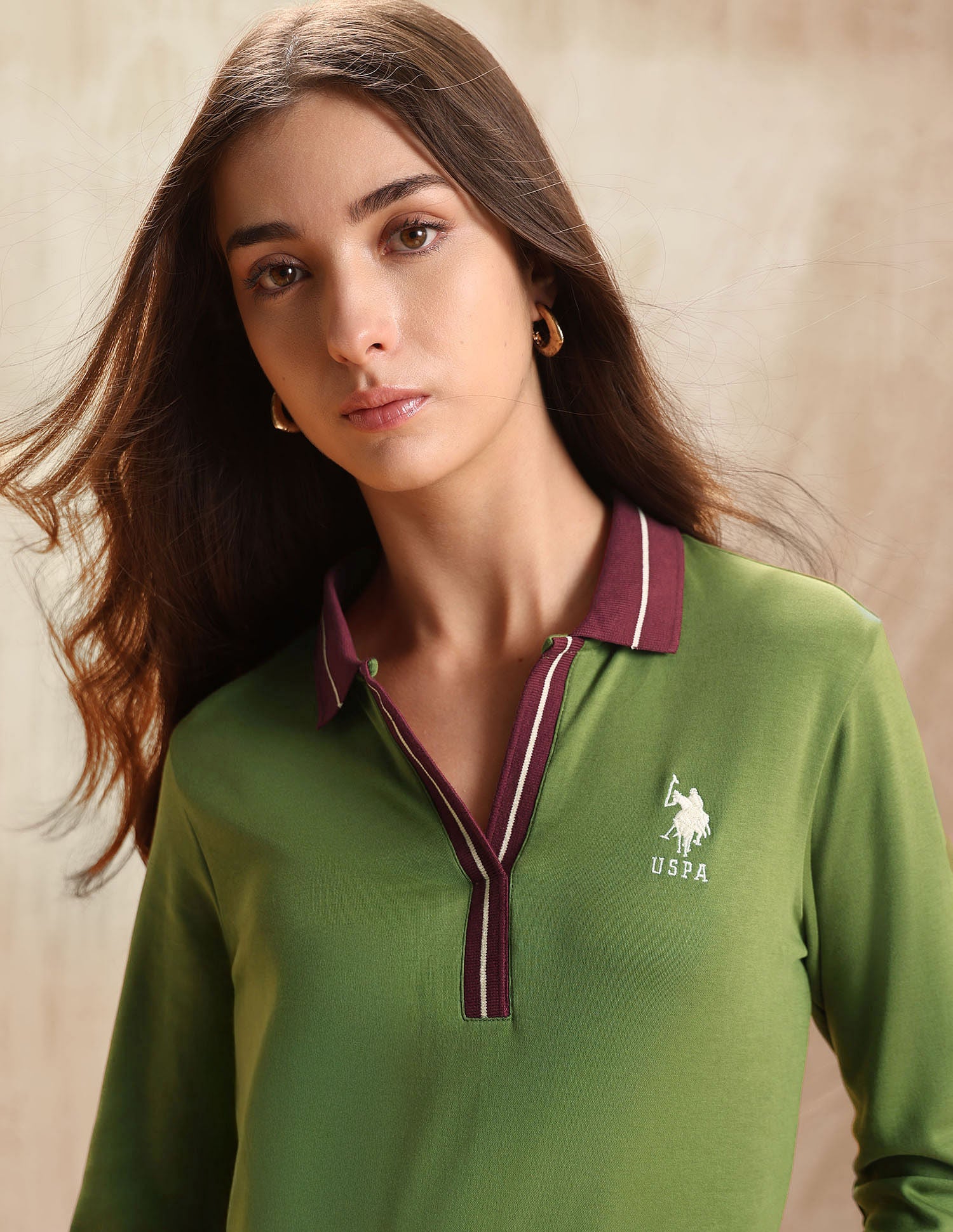 Regular Fit Solid Polo Shirt - Image 7