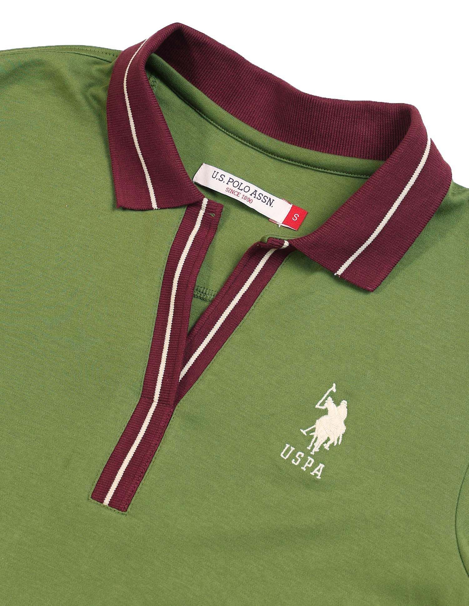 Regular Fit Solid Polo Shirt - Image 8